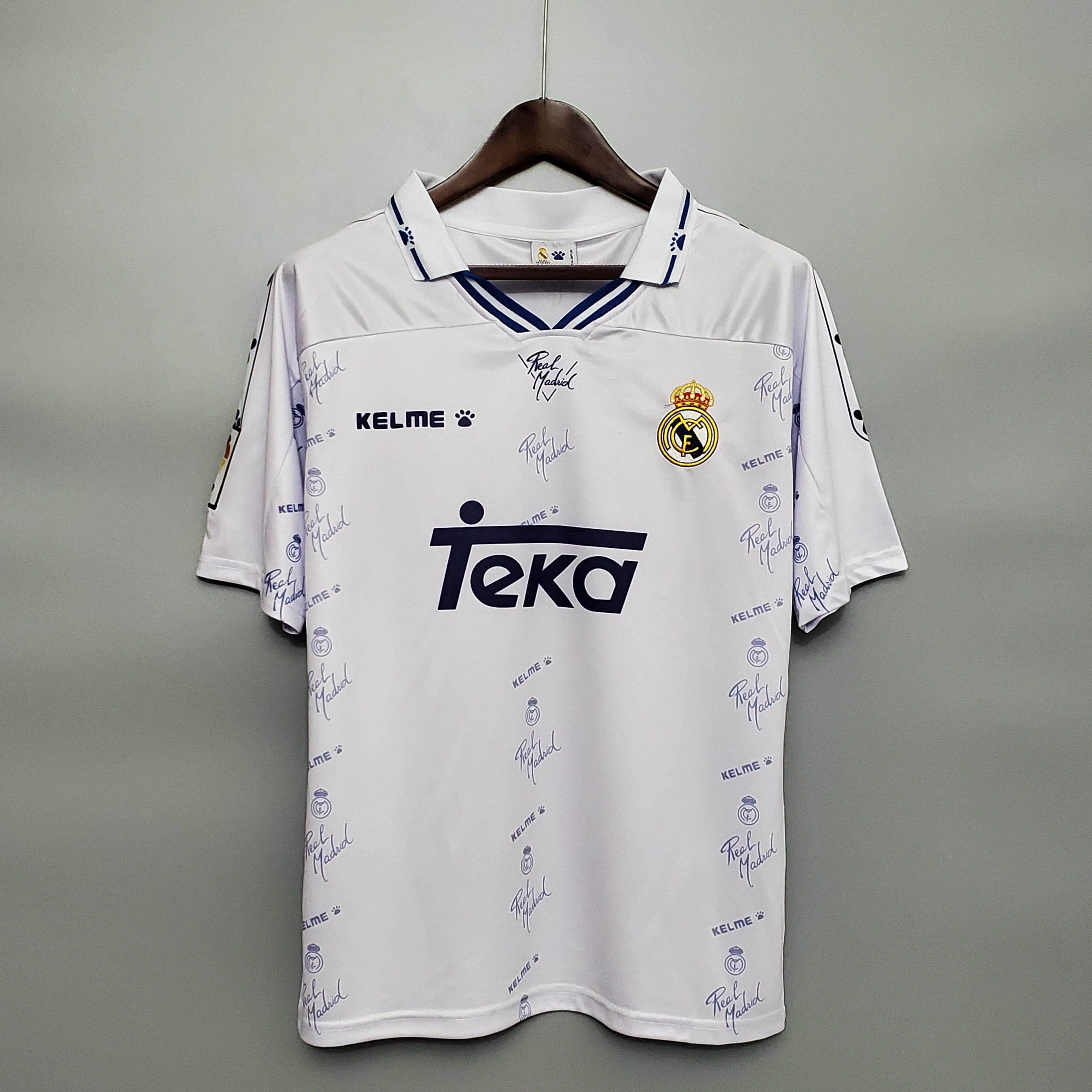 CAMISETA REAL MADRID I 94/96 HOMBRE (RETRO) - ZonaCamisetas