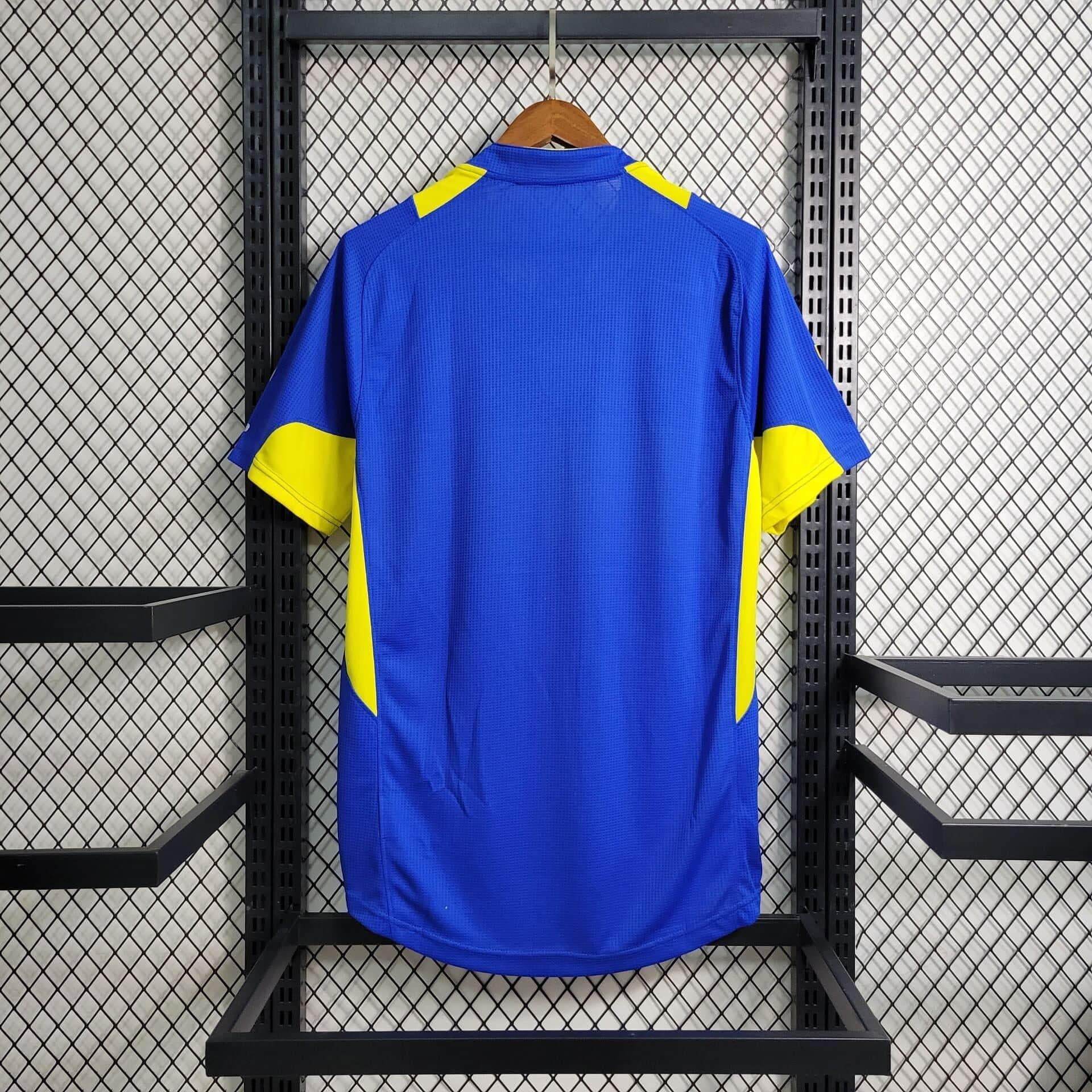 CAMISETA BOCA JUNIORS 2005 HOMBRE (RETRO) - ZonaCamisetas