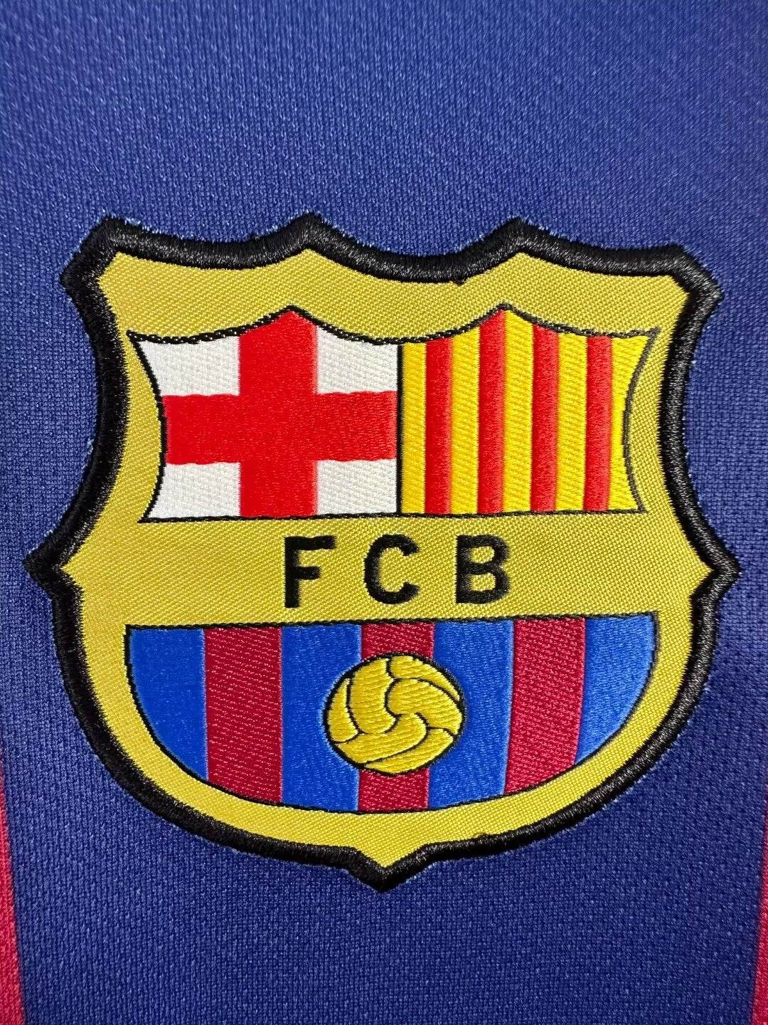 CAMISETA BARCELONA I 14/15 HOMBRE (RETRO) MANGA LARGA - ZonaCamisetas