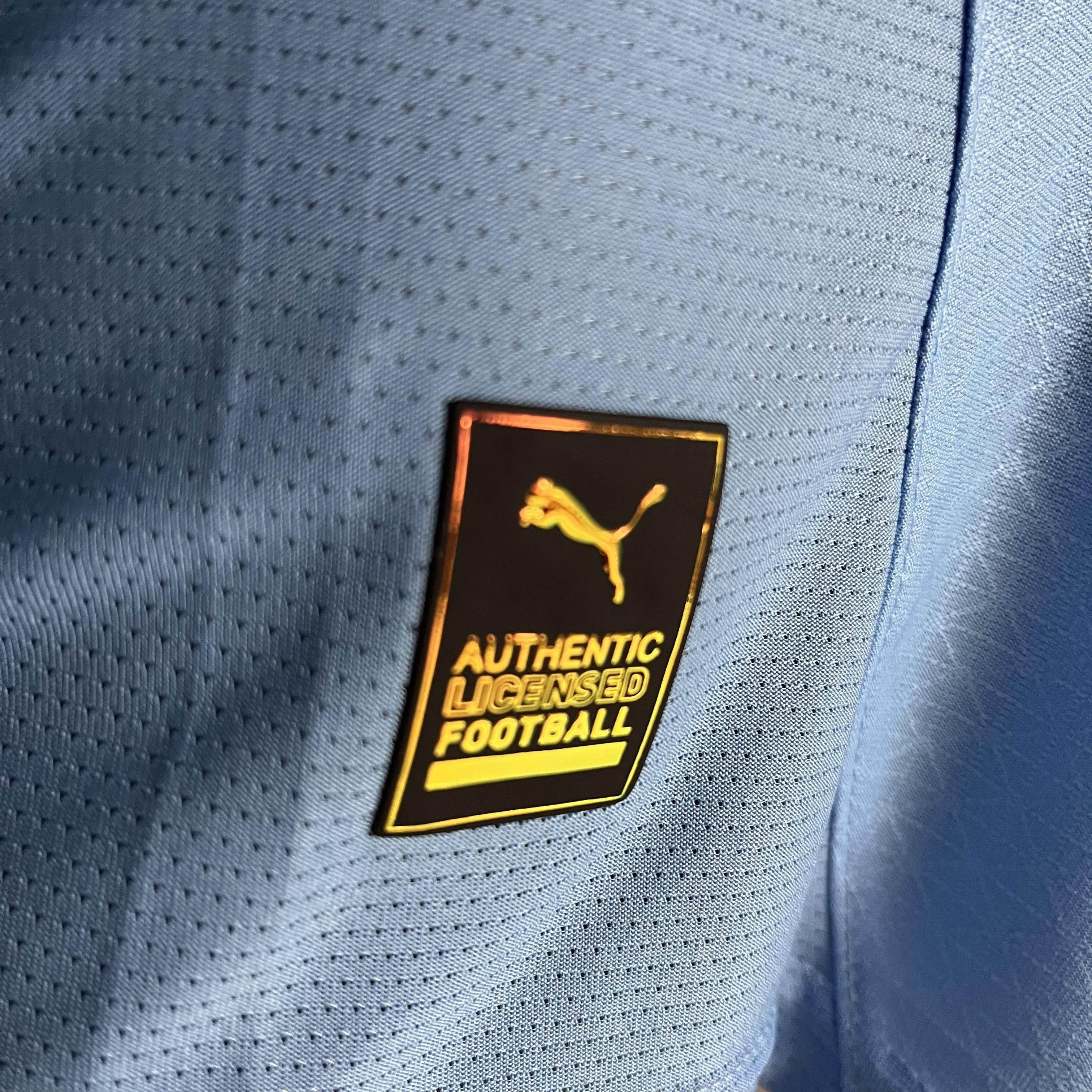 CAMISETA MANCHESTER CITY I 24/25 MANGA LARGA HOMBRE (VERSIÓN JUGADOR) - ZonaCamisetas