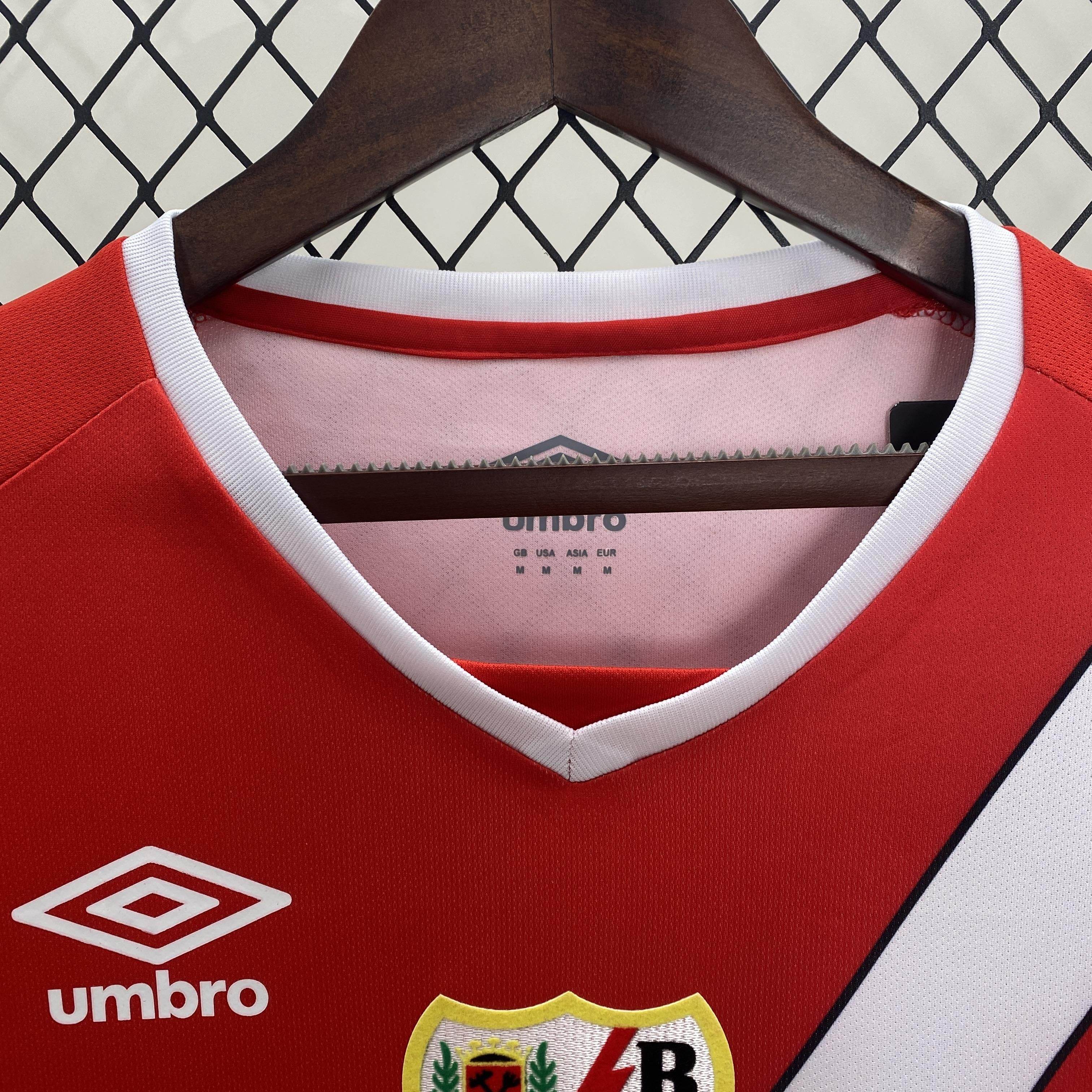 CAMISETA RAYO VALLECANO lI 24/25 HOMBRE (VERSIÓN FAN) - ZonaCamisetas