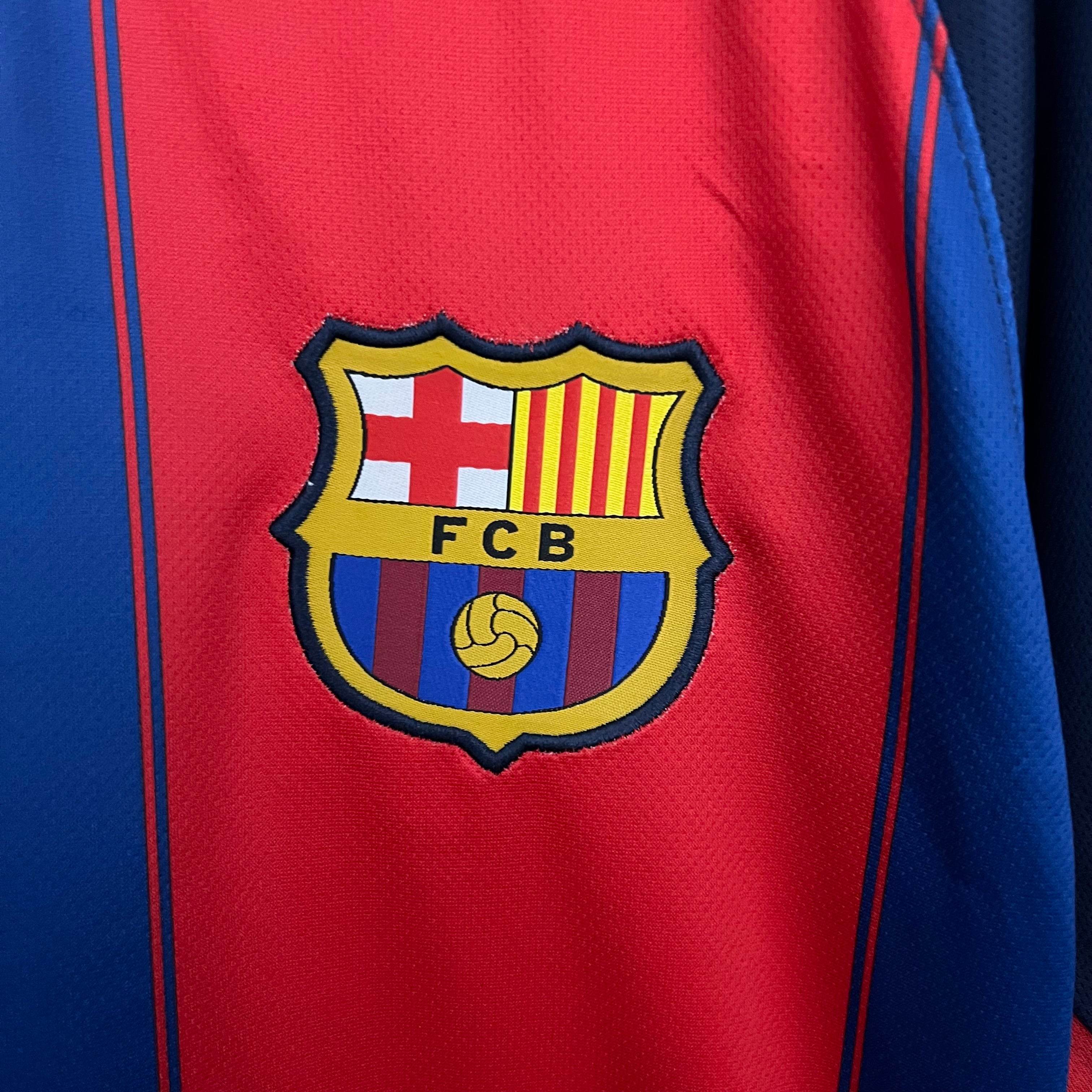 CAMISETA BARCELONA I 03/04 HOMBRE (RETRO) - ZonaCamisetas