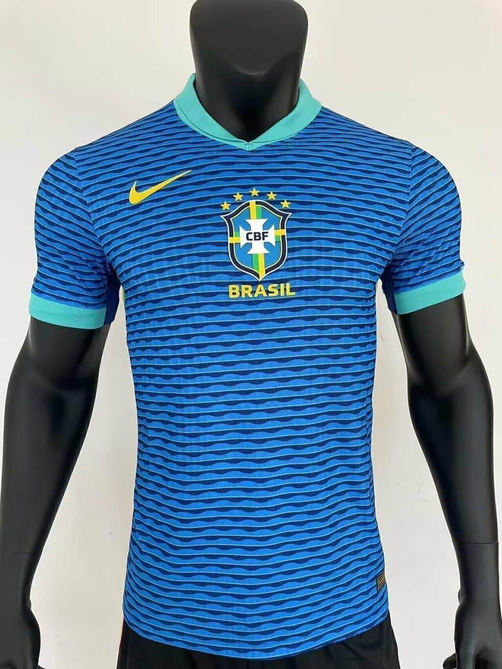 CAMISETA BRASIL II COPA AMÉRICA 2024 HOMBRE (VERSIÓN JUGADOR) - ZonaCamisetas