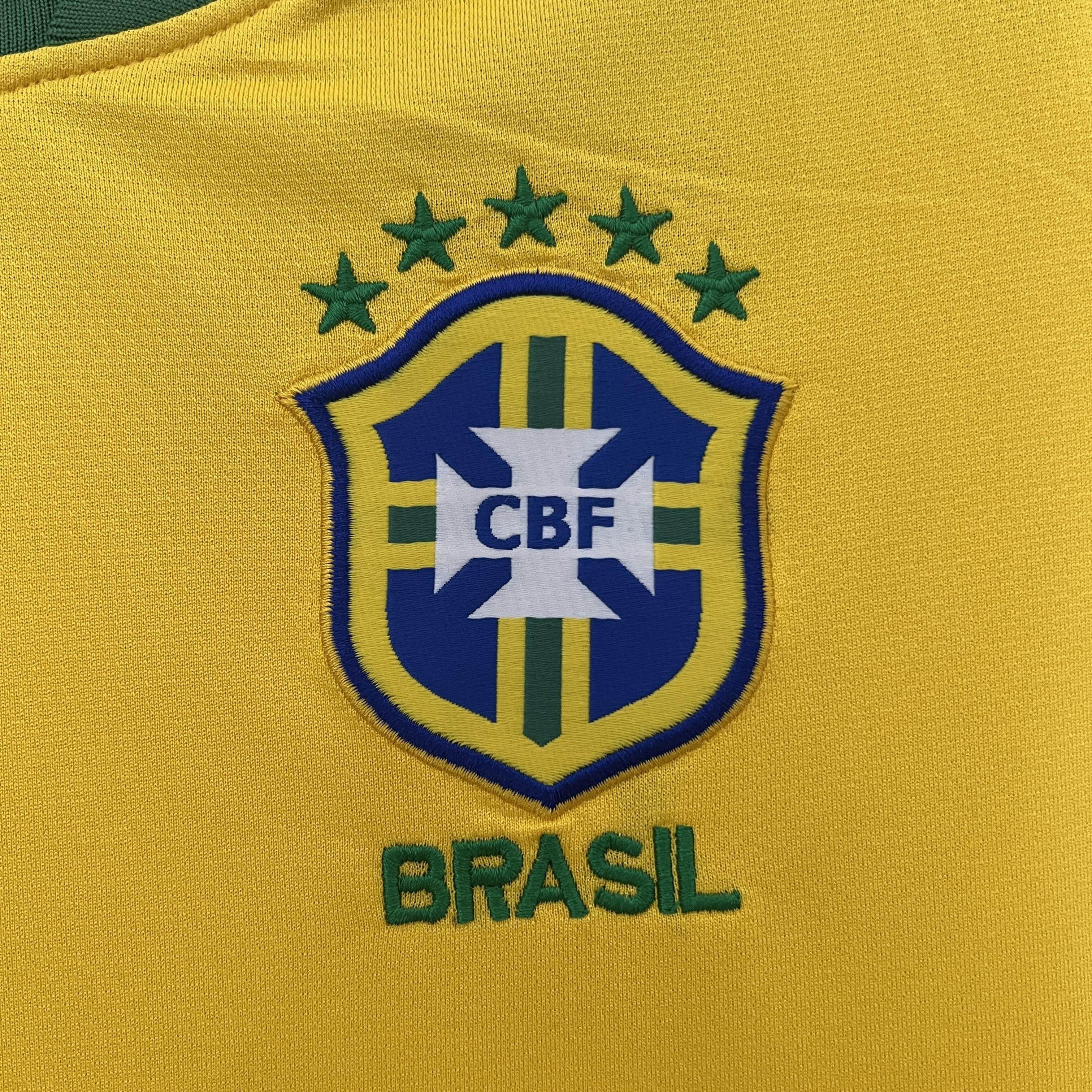 CAMISETA BRASIL I 2010 HOMBRE (RETRO) - ZonaCamisetas