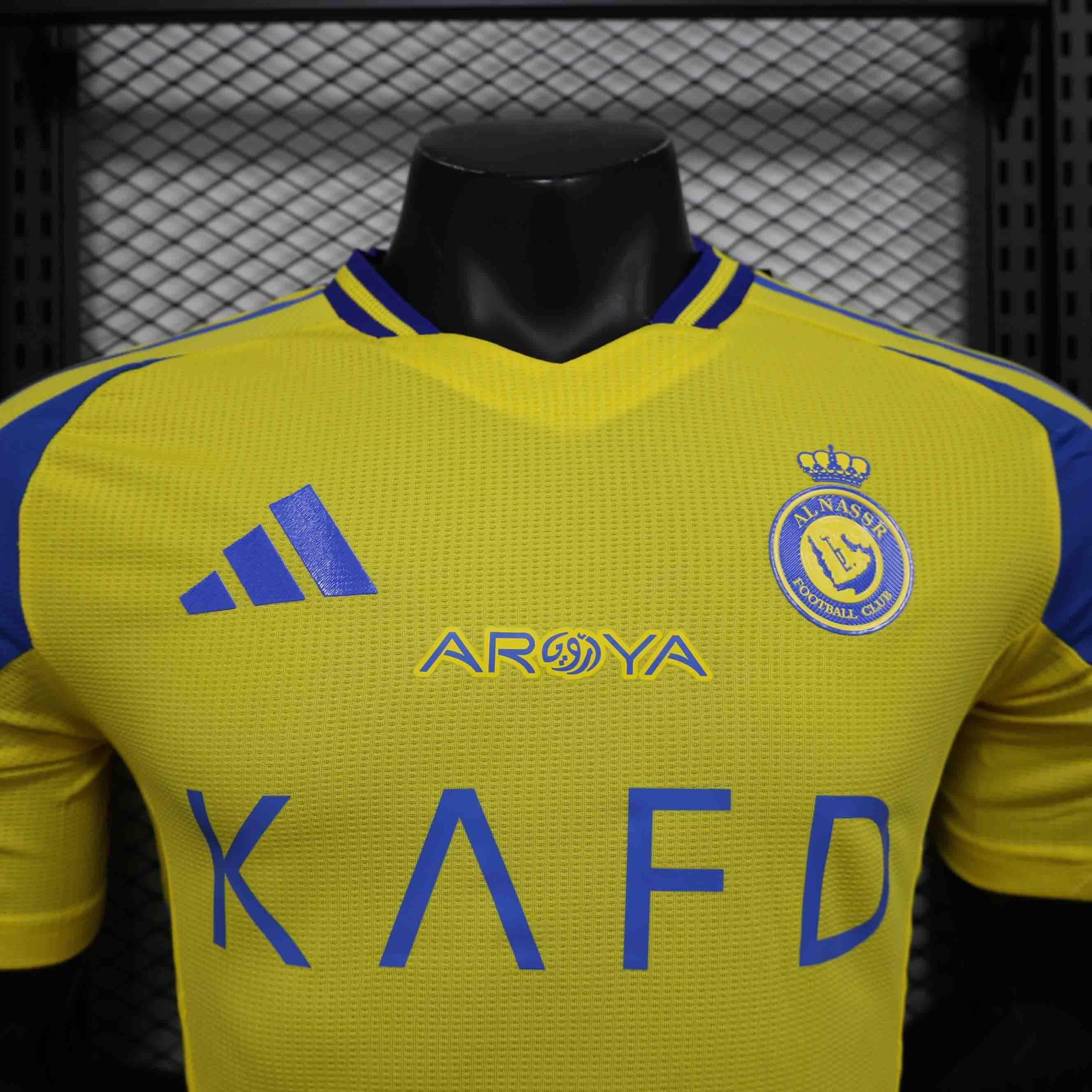 CAMISETA AL NASSR I 24/25 HOMBRE (VERSIÓN JUGADOR) - ZonaCamisetas