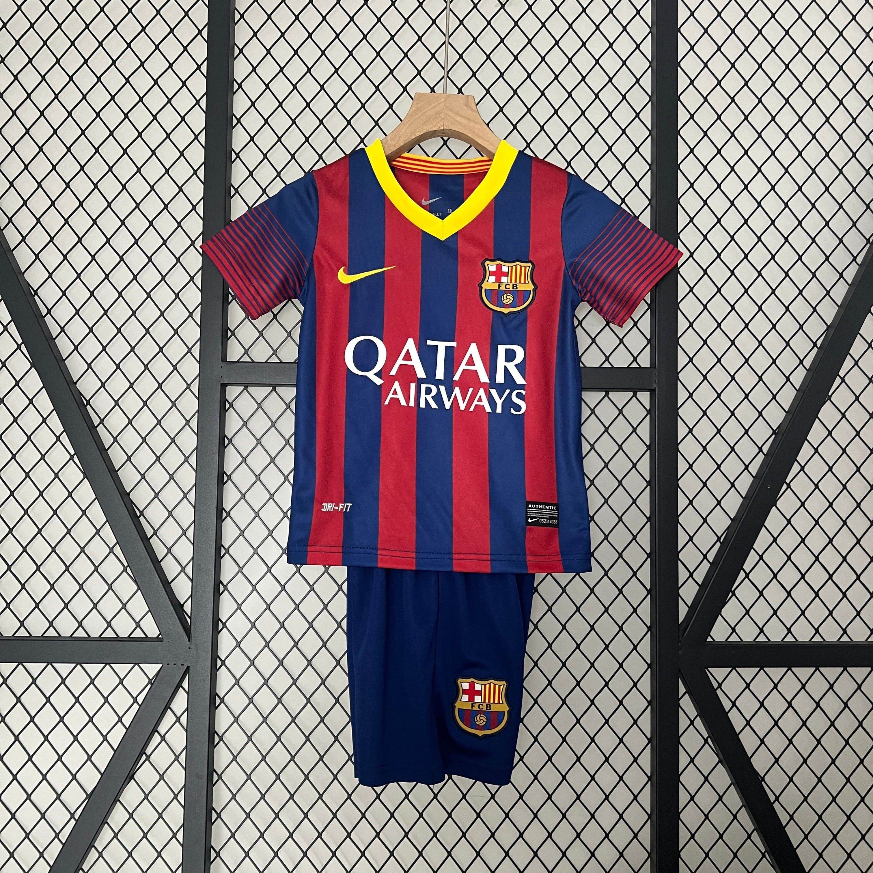 CAMISETA BARCELONA I 13/14 CONJUNTO INFANTIL - ZonaCamisetas