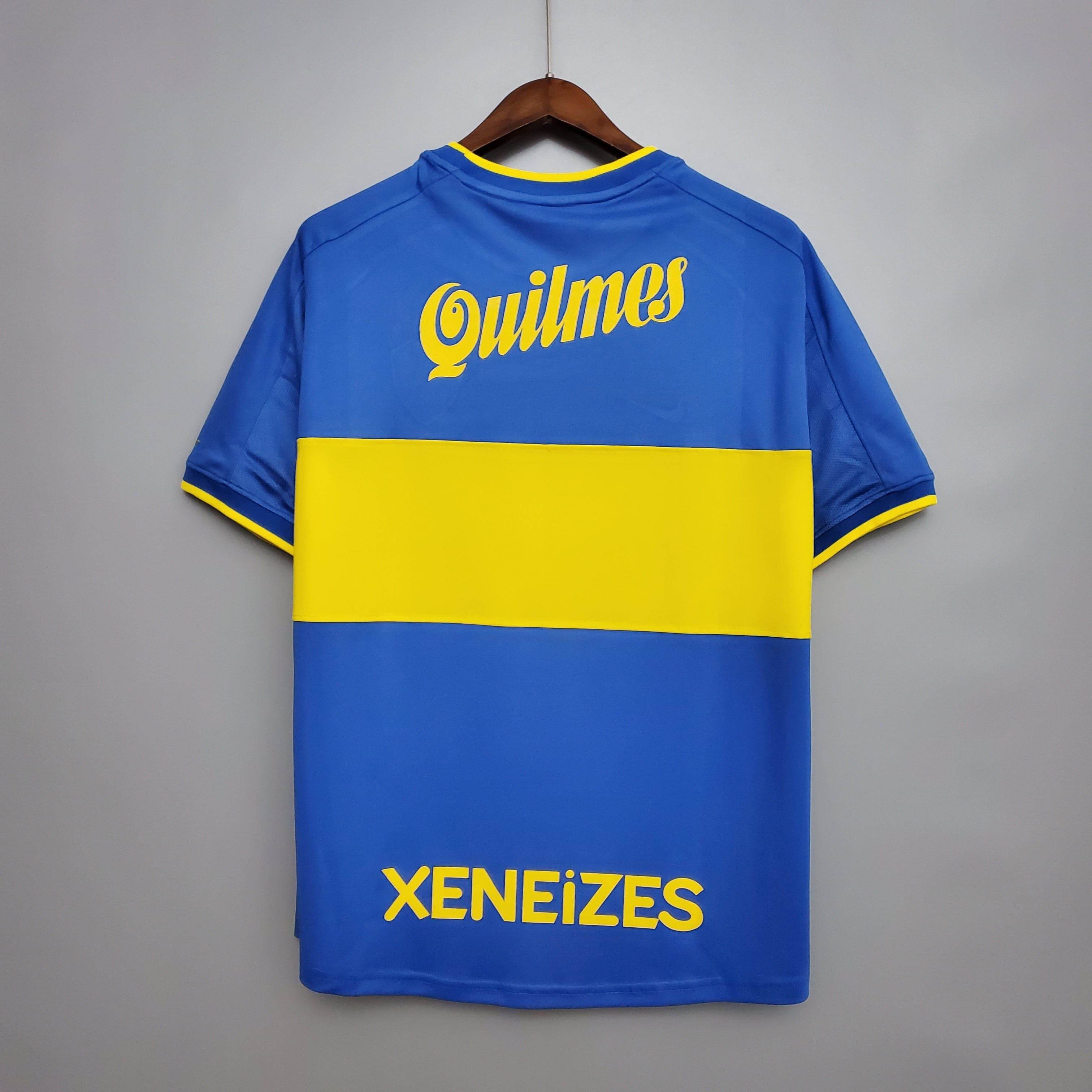 CAMISETA BOCA JUNIORS 99/20 HOMBRE (RETRO) - ZonaCamisetas