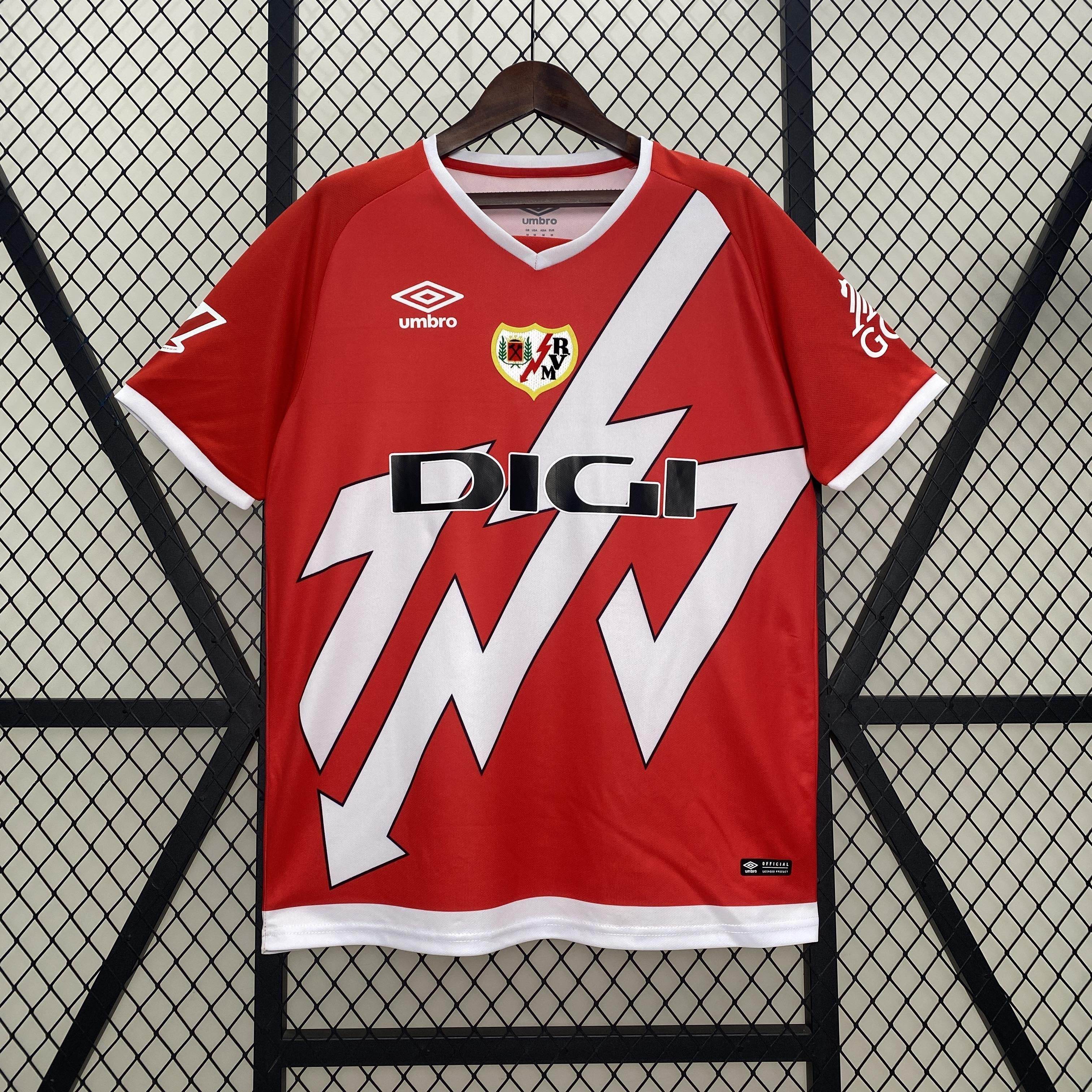 CAMISETA RAYO VALLECANO lI 24/25 HOMBRE (VERSIÓN FAN) - ZonaCamisetas