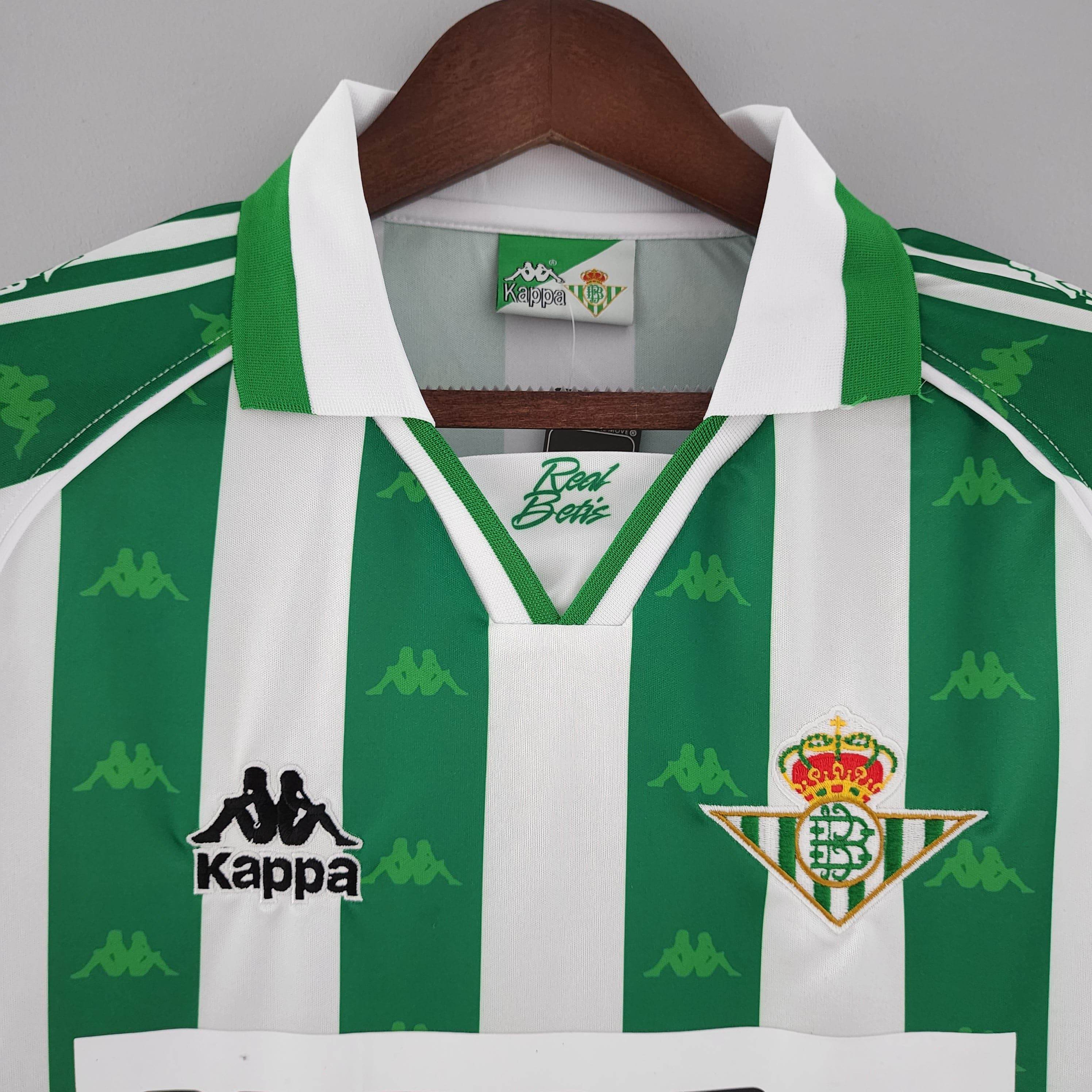CAMISETA REAL BETIS I 96/97 HOMBRE (RETRO) - ZonaCamisetas