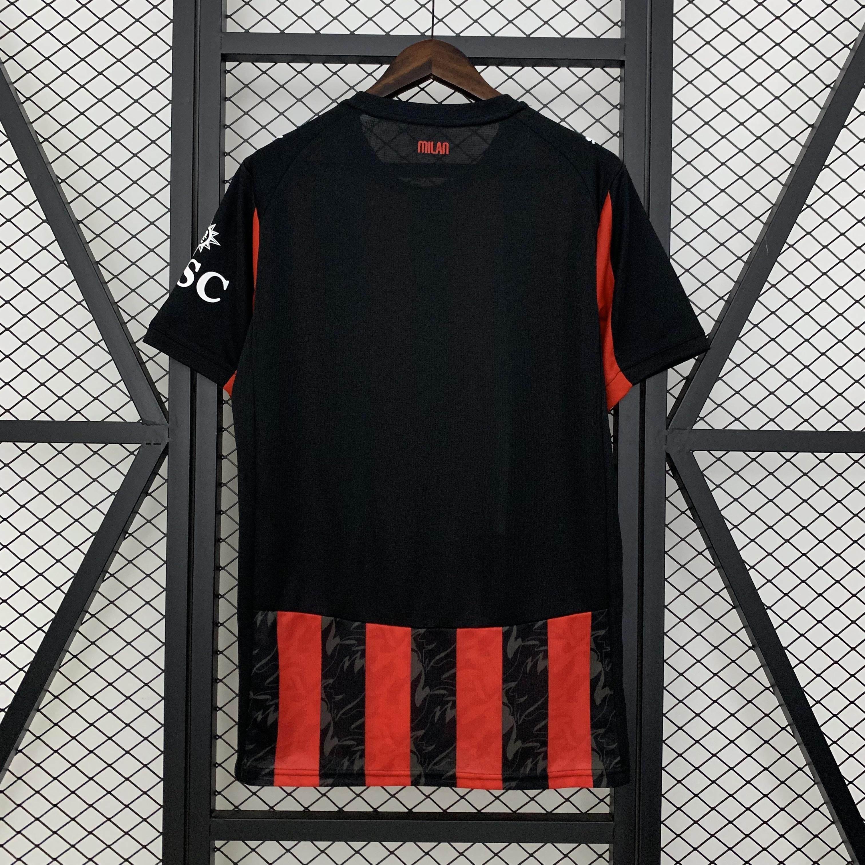 CAMISETA AC MILAN I 25/26 HOMBRE (VERSIÓN FAN) - ZonaCamisetas