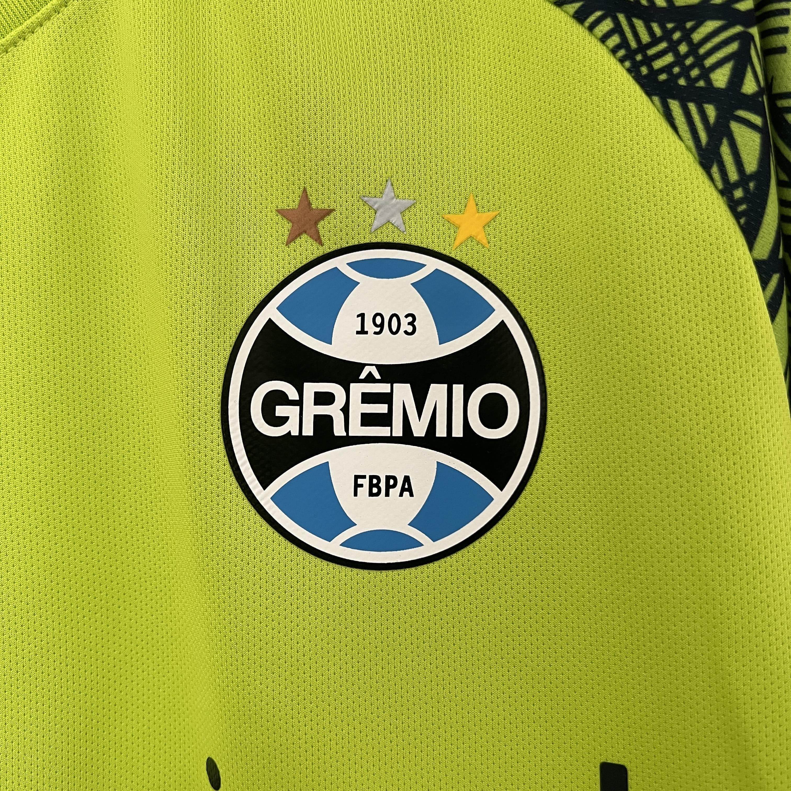 CAMISETA GREMIO PORTERO I 24/25 HOMBRE (VERSIÓN FAN) - ZonaCamisetas