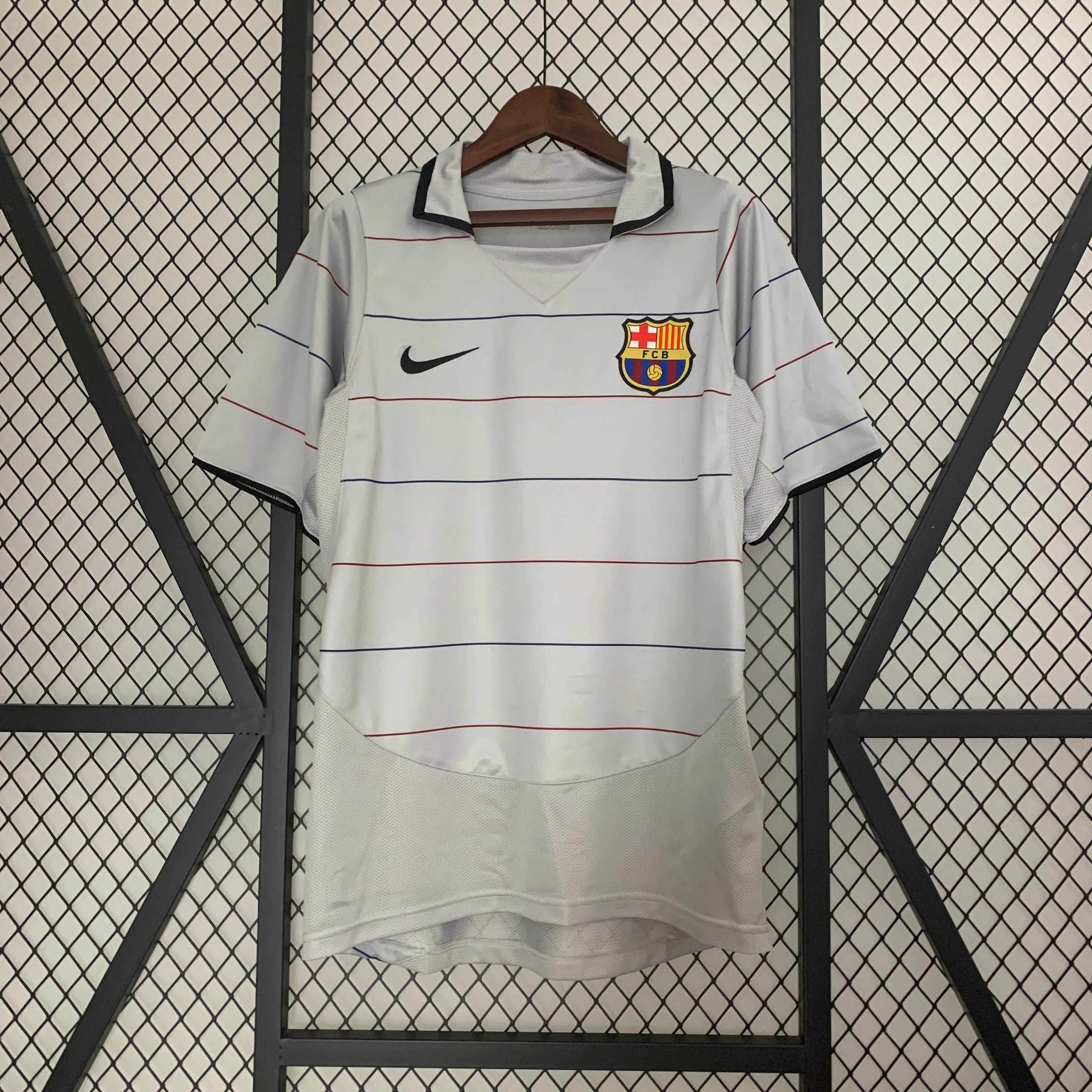 CAMISETA BARCELONA II 03/04 HOMBRE (RETRO) - ZonaCamisetas