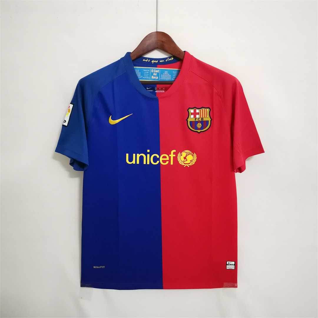 CAMISETA BARCELONA I 08/09 HOMBRE (RETRO) - ZonaCamisetas