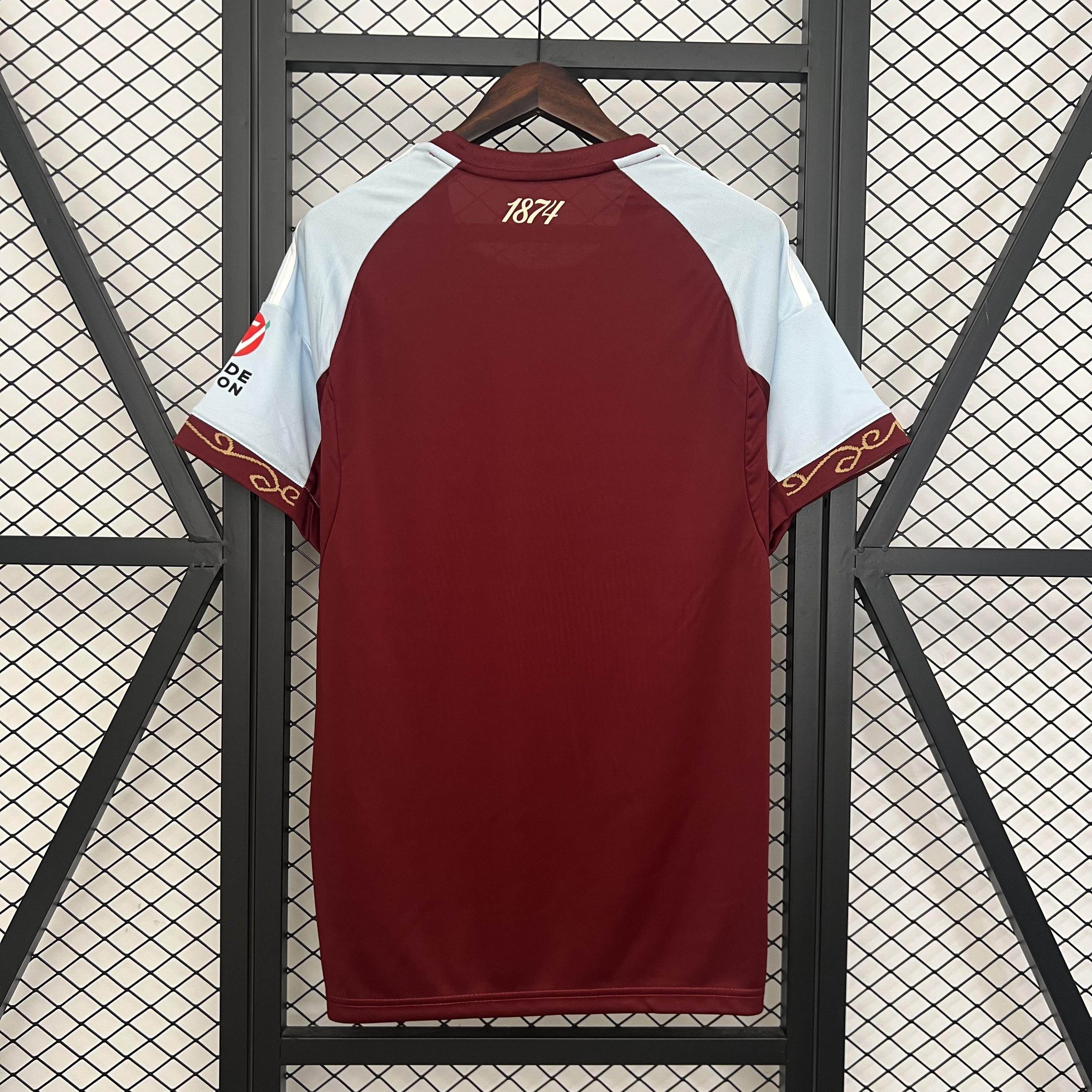 CAMISETA ASTON VILLA I 25/26 HOMBRE (VERSIÓN FAN) - ZonaCamisetas
