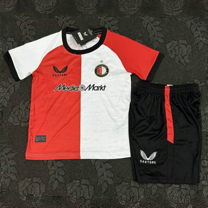 CAMISETA FEYENOORD l 24/25 CONJUNTO INFANTIL - ZonaCamisetas
