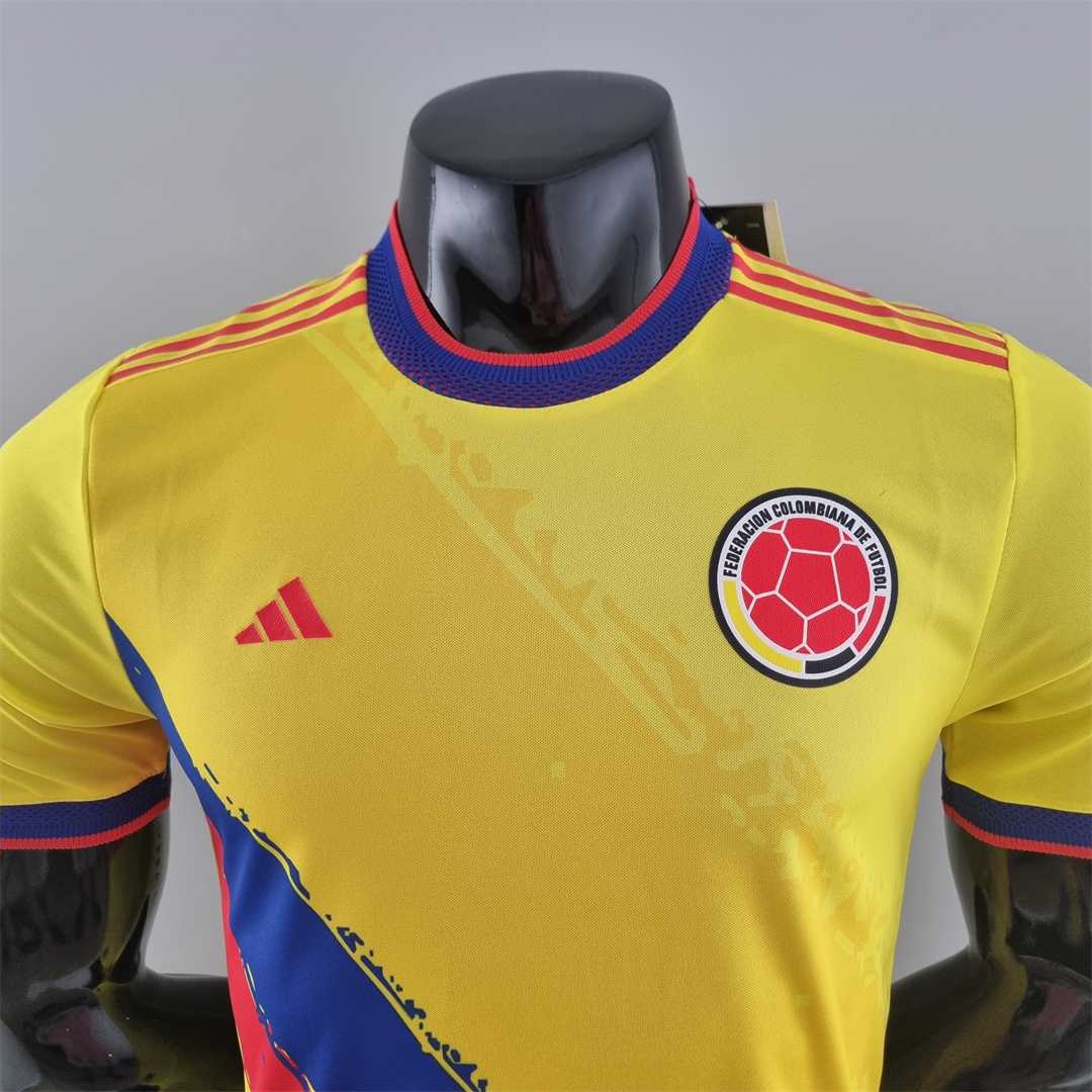 ZonaCamisetas COLOMBIA I 2022 EDICIÓN ESPECIAL HOMBRE (VERSIÓN JUGADOR) La Pelota Mundo COLOMBIA