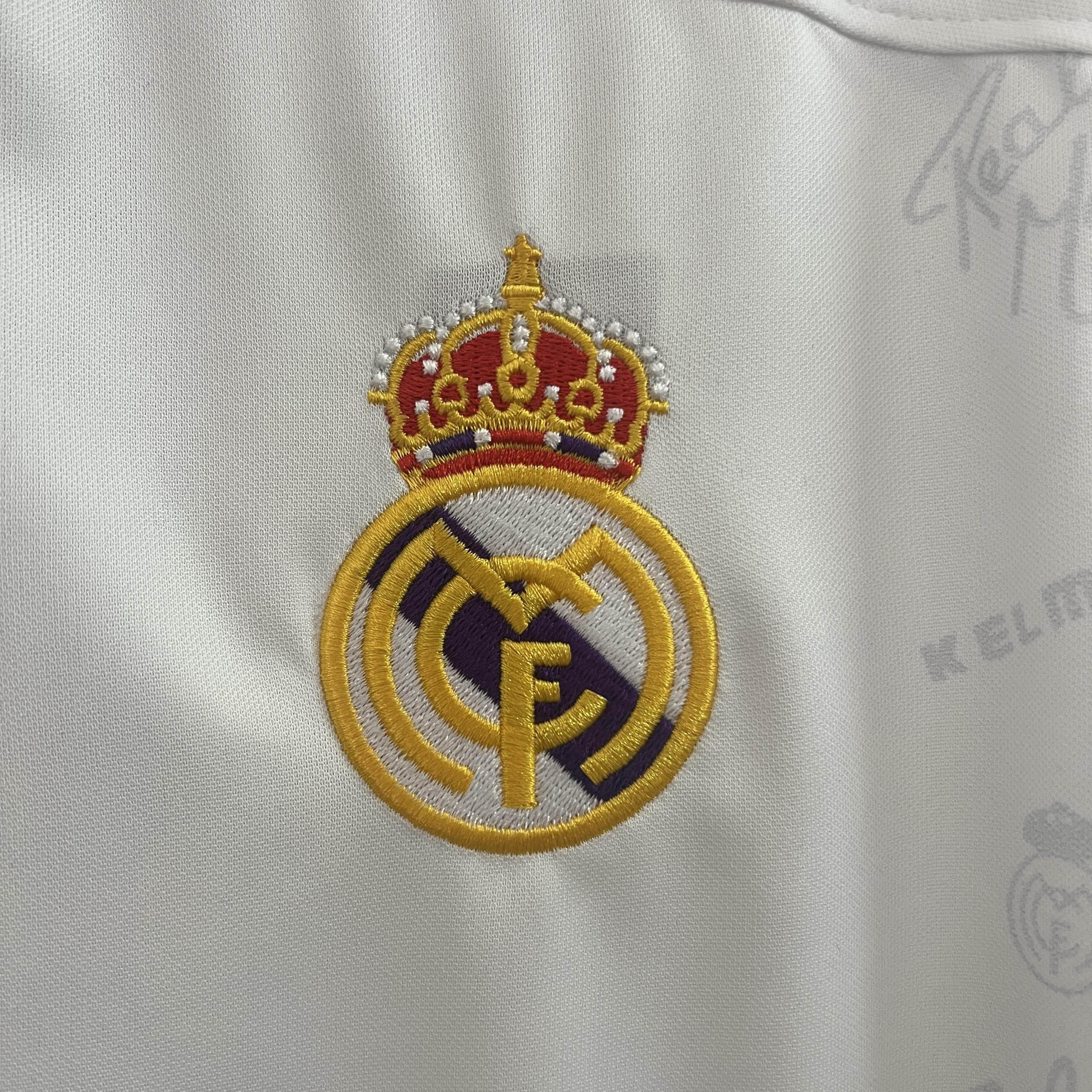 CAMISETA REAL MADRID l 94/96 MANGA LARGA HOMBRE (RETRO) - ZonaCamisetas