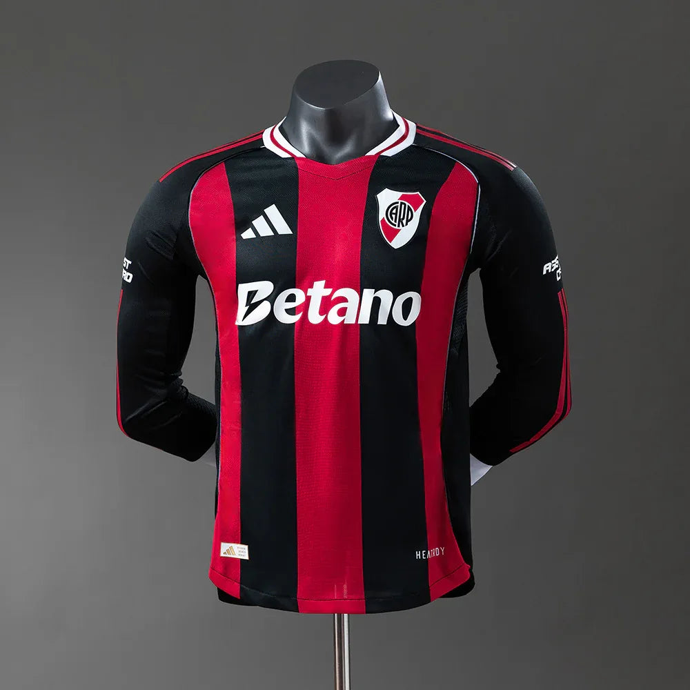 CAMISETA RIVER PLATE II 25/26 HOMBRE (VERSIÓN JUGADOR) MANGA LARGA - ZonaCamisetas