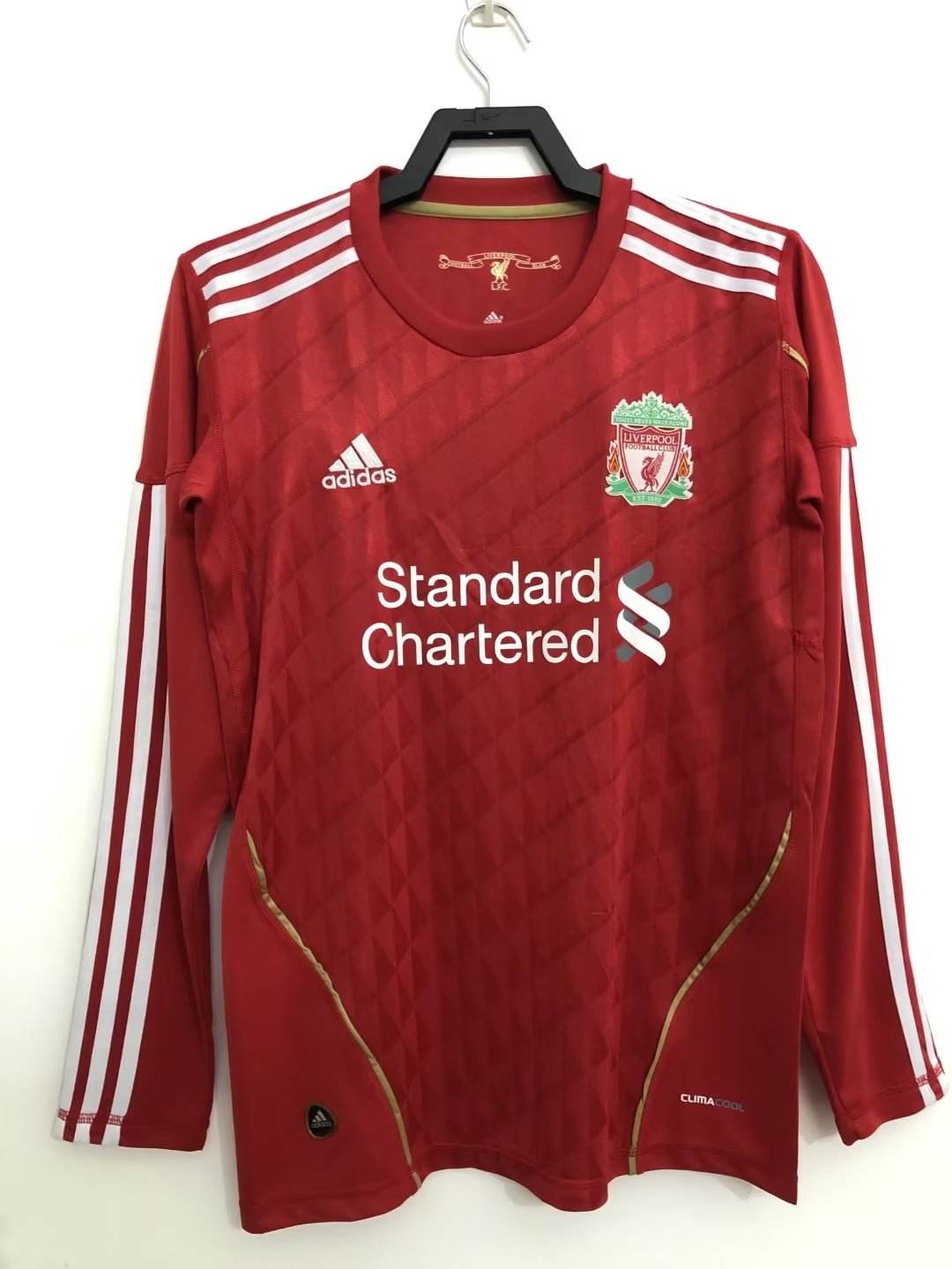CAMISETA LIVERPOOL I 2010 MANGA LARGA HOMBRE (RETRO) - ZonaCamisetas