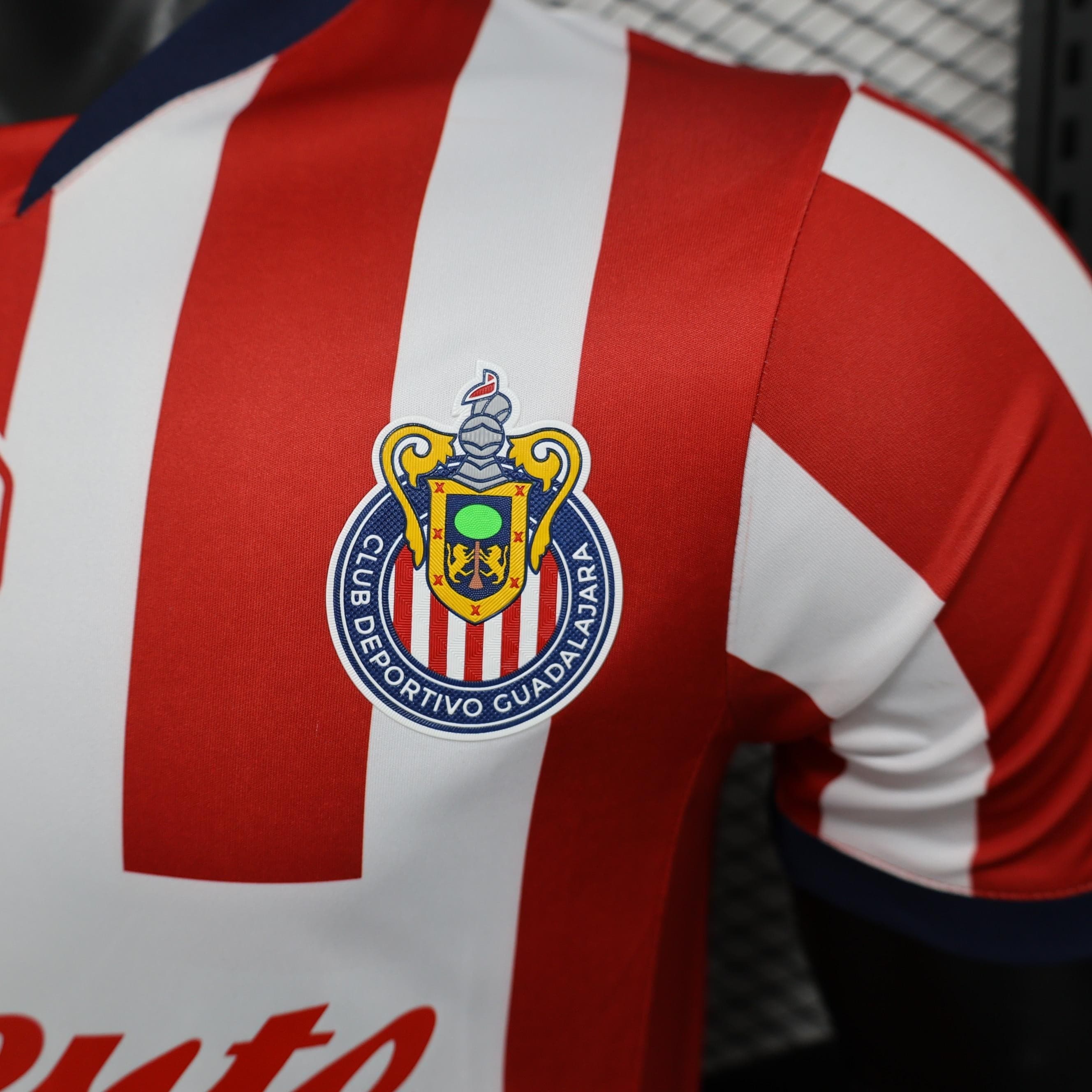 ZonaCamisetas CHIVAS DE GUADALAJARA 24/25 HOMBRE (VERSIÓN JUGADOR) La Pelota Mundo CHIVAS GUADALAJARA