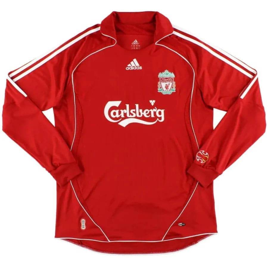 CAMISETA LIVERPOOL I 07/08 MANGA LARGA HOMBRE (RETRO) - ZonaCamisetas