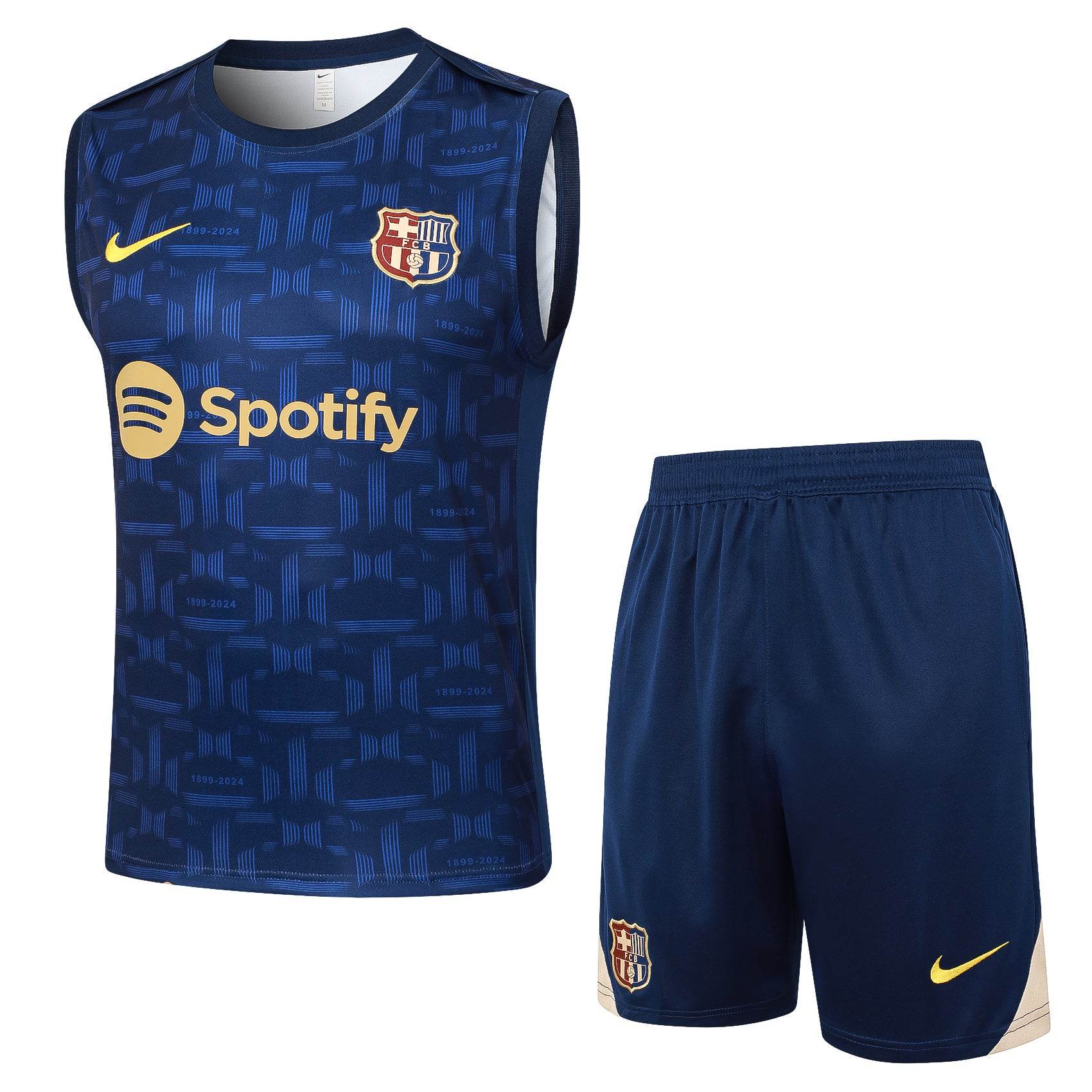 CONJUNTO SIN MANGAS BARCELONA ENTRENAMIENTO I 24/25 HOMBRE - ZonaCamisetas