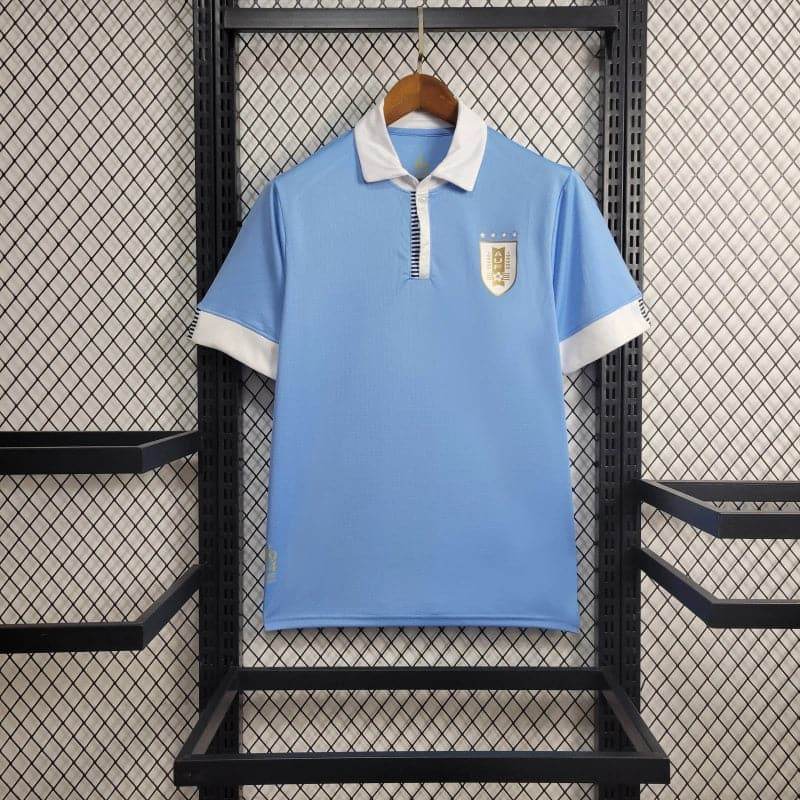 CAMISETA URUGUAY I 2024 HOMBRE (VERSIÓN FAN) - ZonaCamisetas