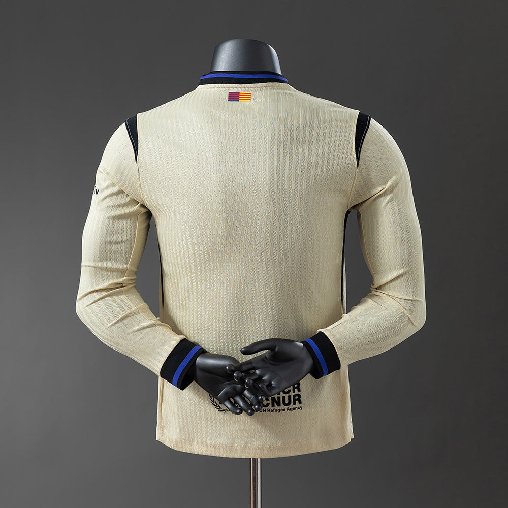 CAMISETA BARCELONA lI 25/26 MANGA LARGA HOMBRE (VERSIÓN JUGADOR)