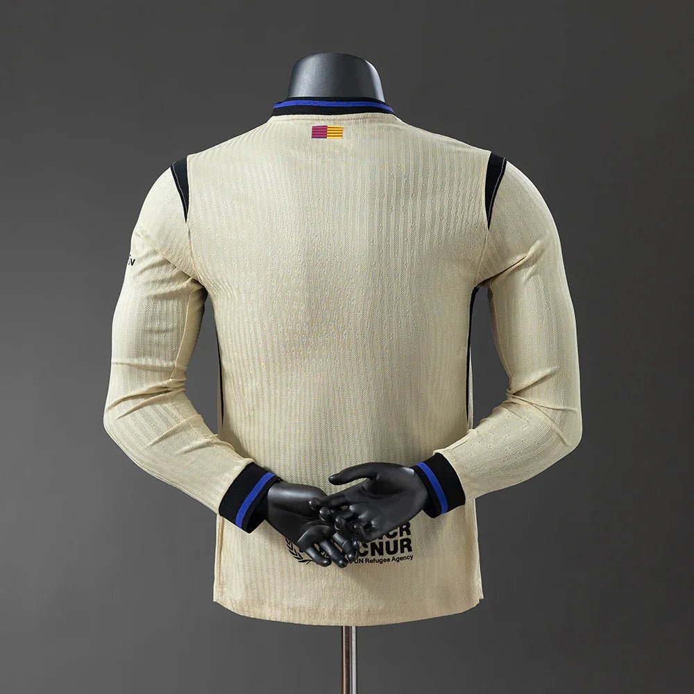 CAMISETA BARCELONA lI 25/26 MANGA LARGA HOMBRE (VERSIÓN JUGADOR) - ZonaCamisetas