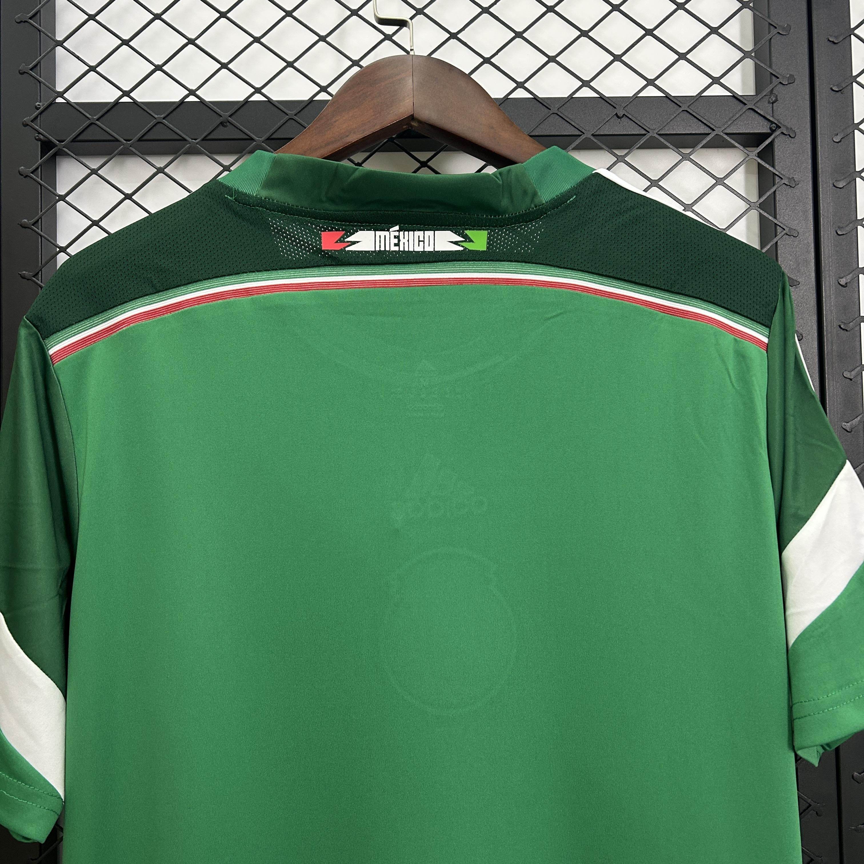 CAMISETA MEXICO I 2014 HOMBRE (RETRO) - ZonaCamisetas