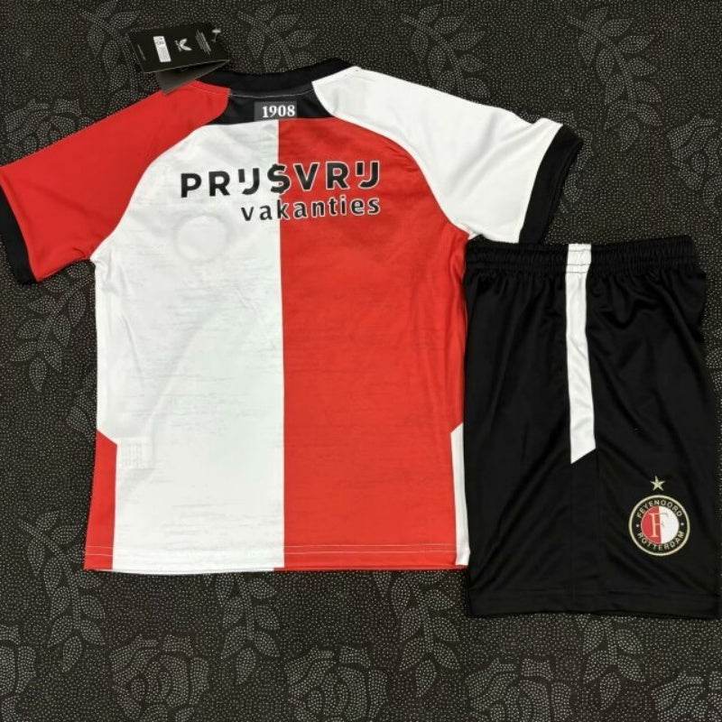 CAMISETA FEYENOORD l 24/25 CONJUNTO INFANTIL - ZonaCamisetas