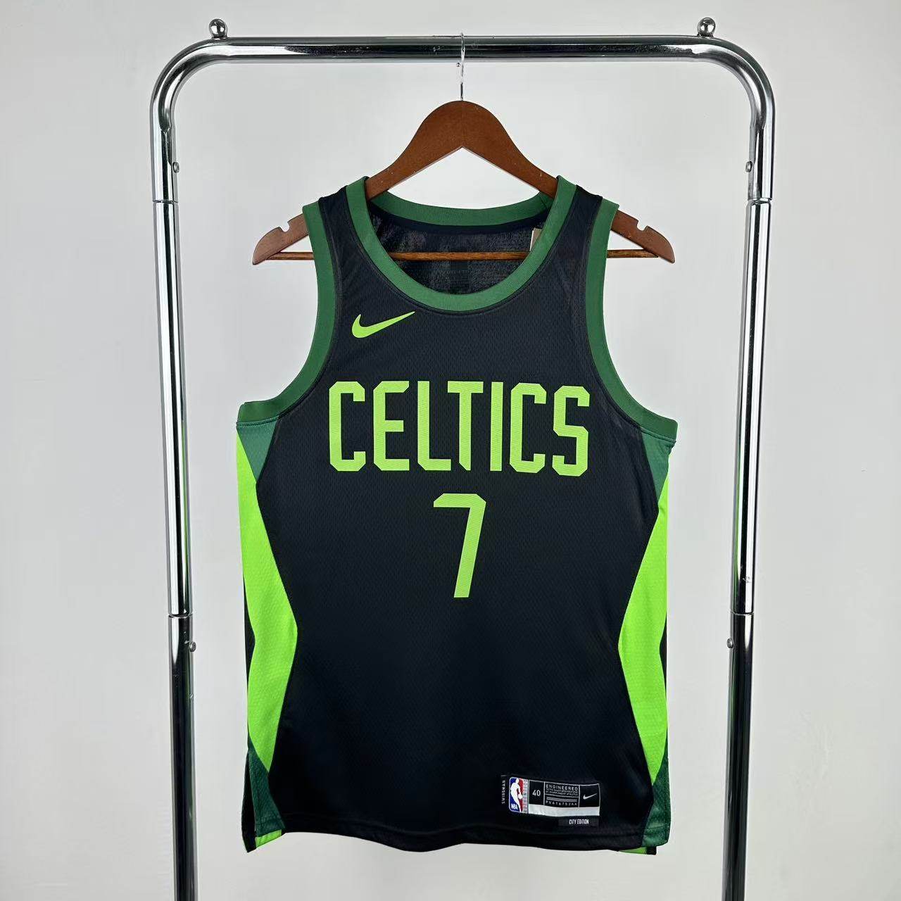 CAMISETA BOSTON SEASON 25 HOMBRE EDICIÓN BROWN (NBA) - ZonaCamisetas