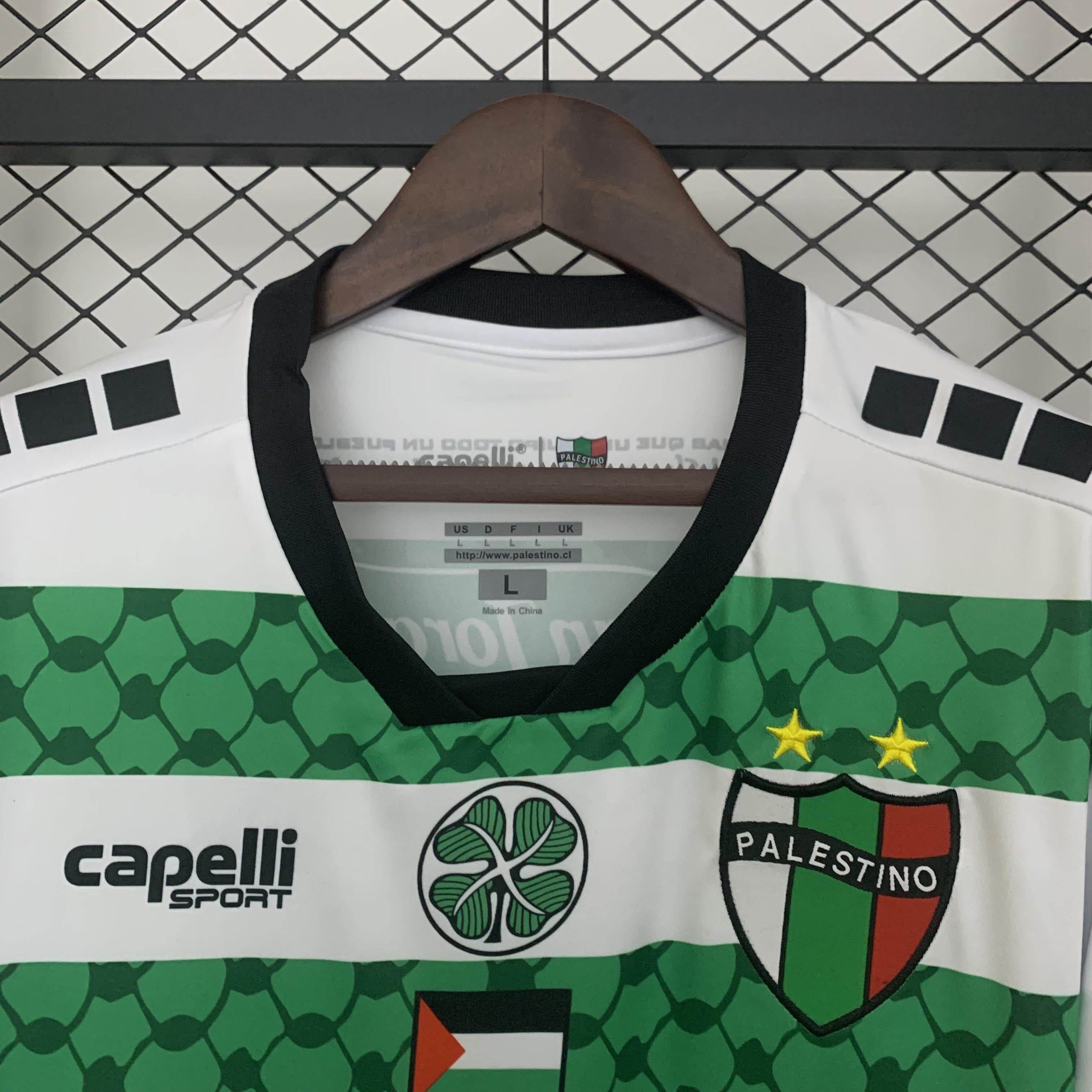 CAMISETA PALESTINO I 25/26 HOMBRE (VERSIÓN FAN) - ZonaCamisetas