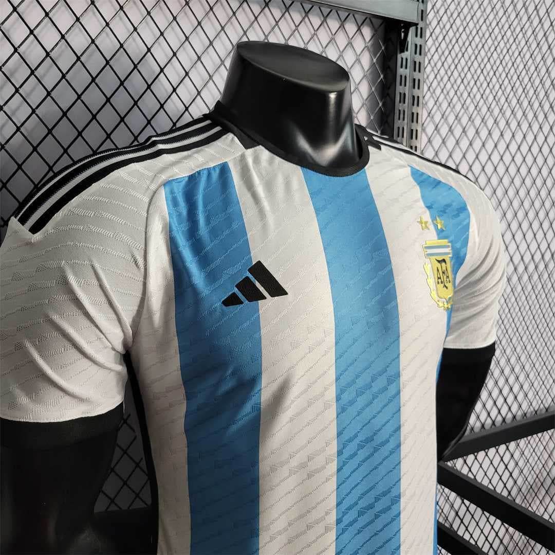 CAMISETA ARGENTINA EDICIÓN CAMPEÓN I 2022 HOMBRE (VERSIÓN JUGADOR) - ZonaCamisetas