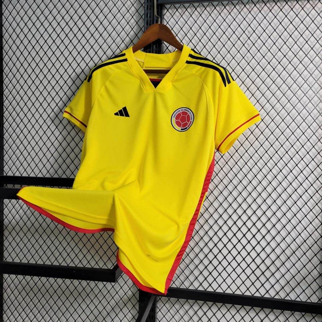 CAMISETA COLOMBIA I 2023 HOMBRE (VERSIÓN FAN) - ZonaCamisetas