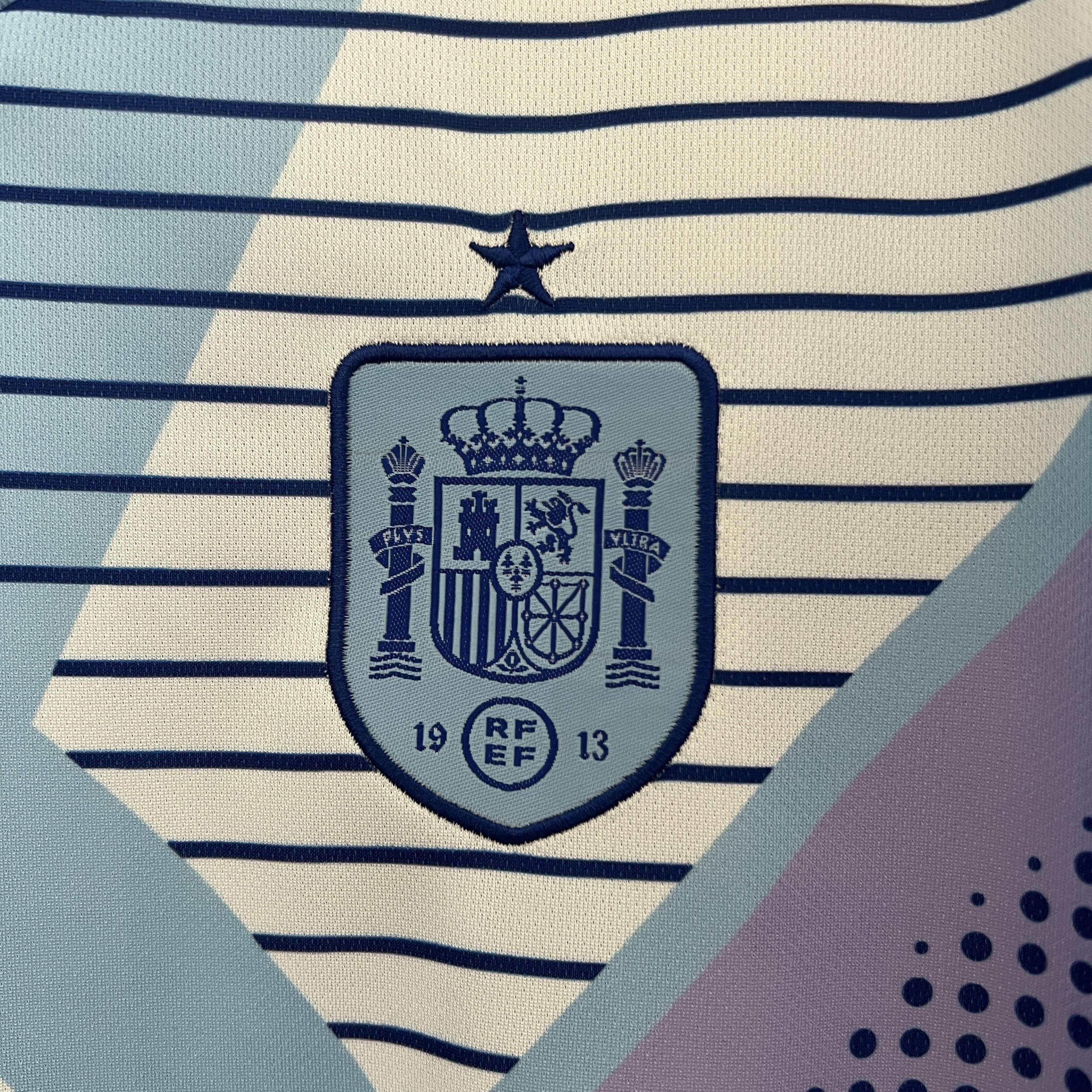 CAMISETA ESPAÑA PORTERO I 24/25 HOMBRE (VERSIÓN FAN) - ZonaCamisetas