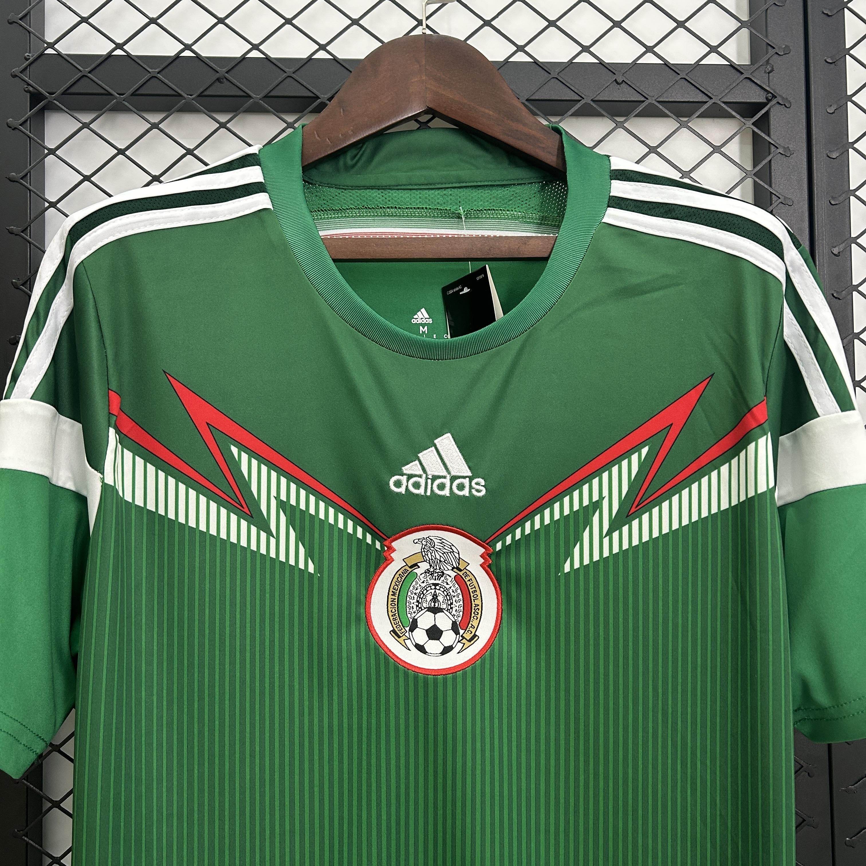 CAMISETA MEXICO I 2014 HOMBRE (RETRO) - ZonaCamisetas
