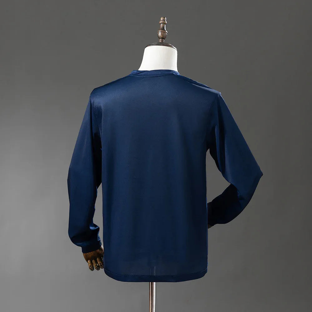 CAMISETA PSG I 25/26 MANGA LARGA HOMBRE (VERSIÓN FAN) - ZonaCamisetas