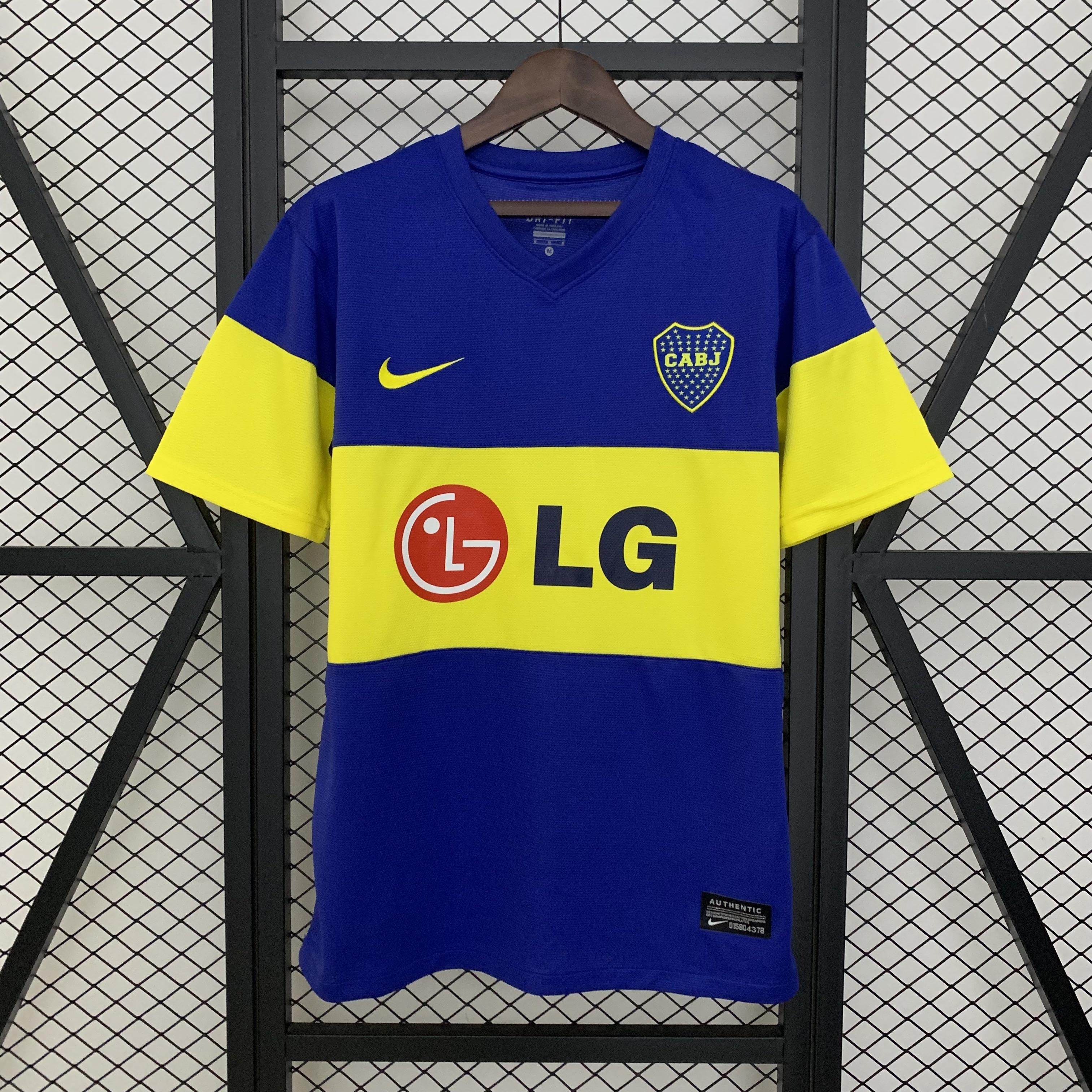 CAMISETA BOCA JUNIORS 11/12 HOMBRE (RETRO) - ZonaCamisetas