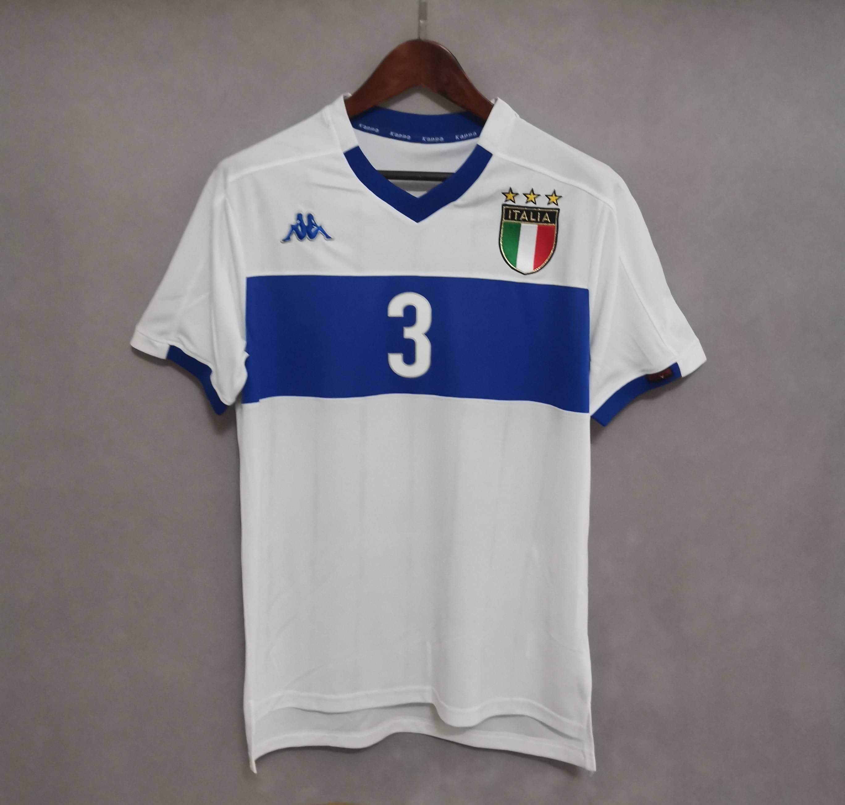 CAMISETA ITALIA II 98/00 HOMBRE (RETRO) - ZonaCamisetas