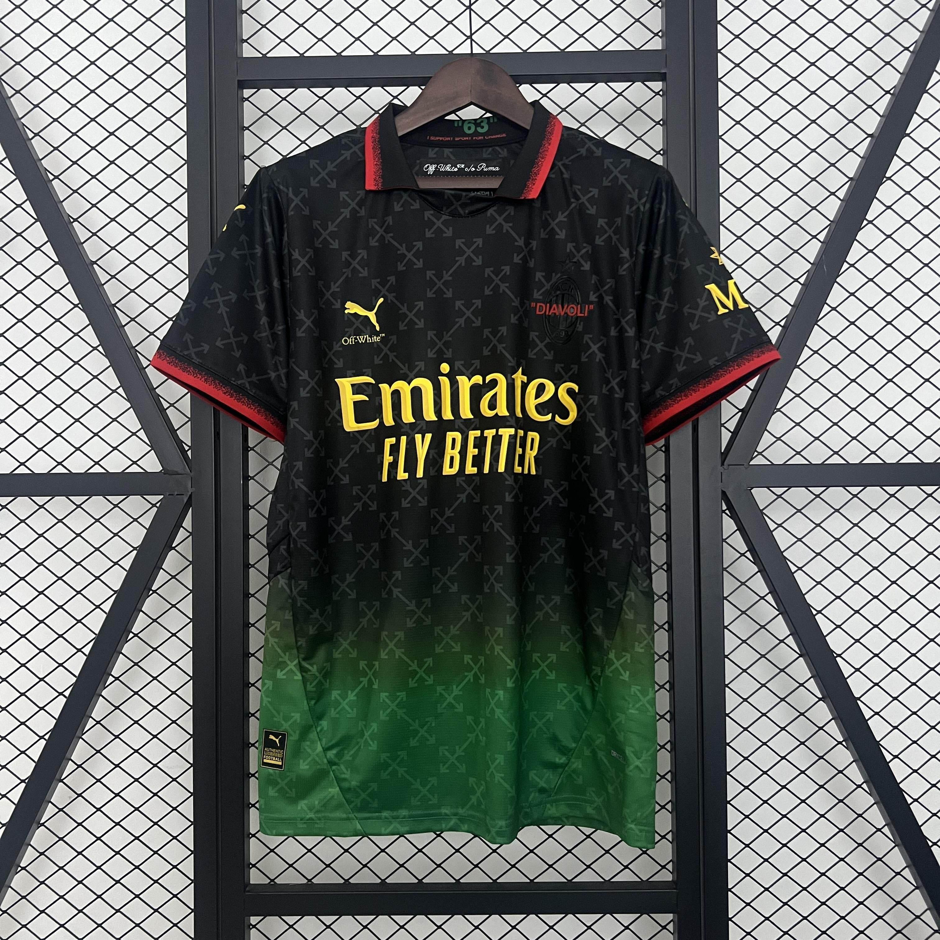CAMISETA AC MILAN I 25/26 HOMBRE (VERSIÓN FAN) - ZonaCamisetas