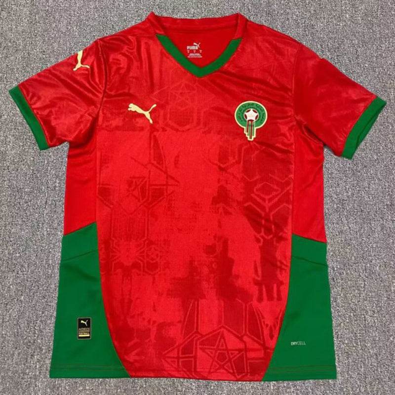 CAMISETA MOROCCO I 24/25 HOMBRE (VERSIÓN FAN) - ZonaCamisetas