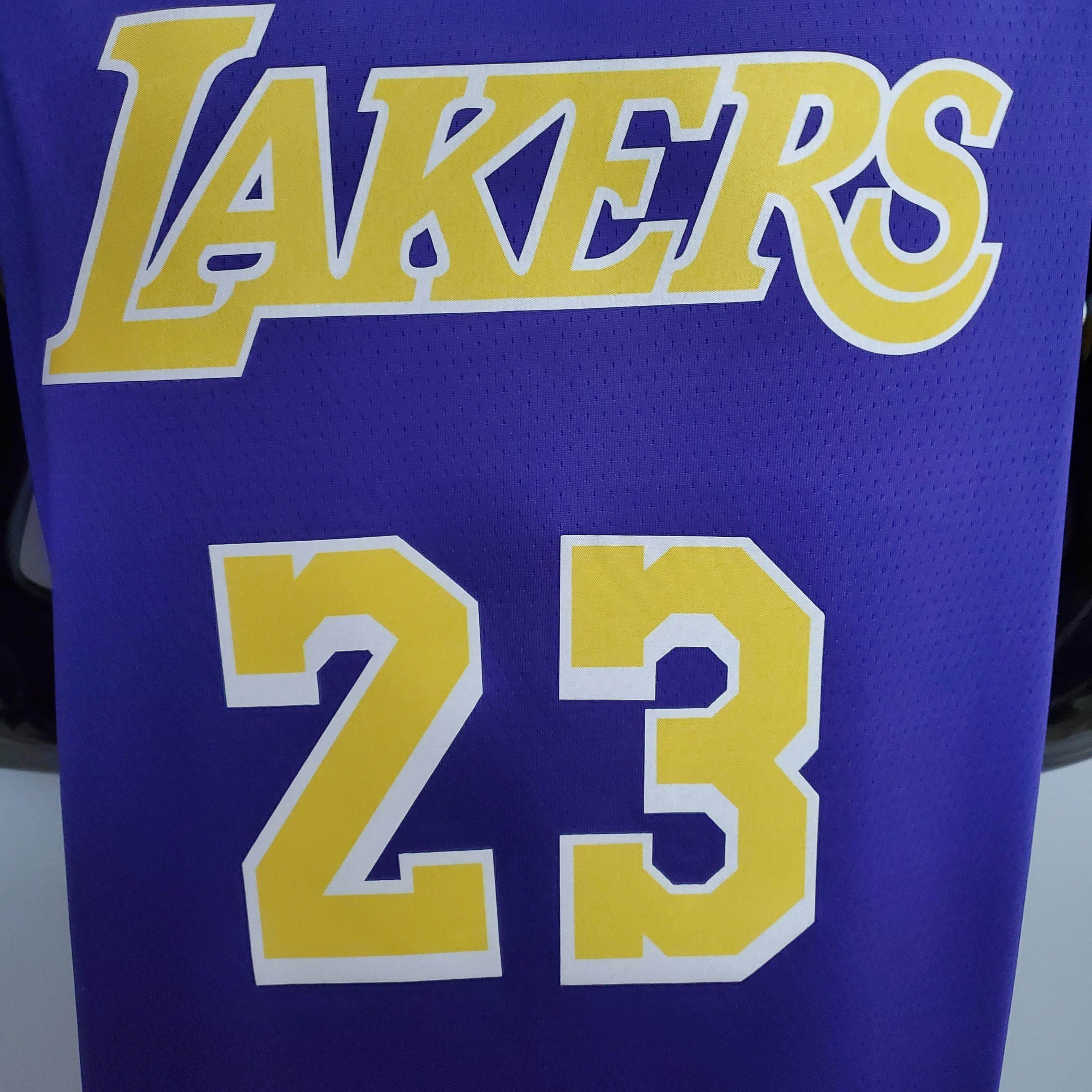 CAMISETA LAKERS SEASON 23 HOMBRE EDICION JAMES (NBA) - ZonaCamisetas