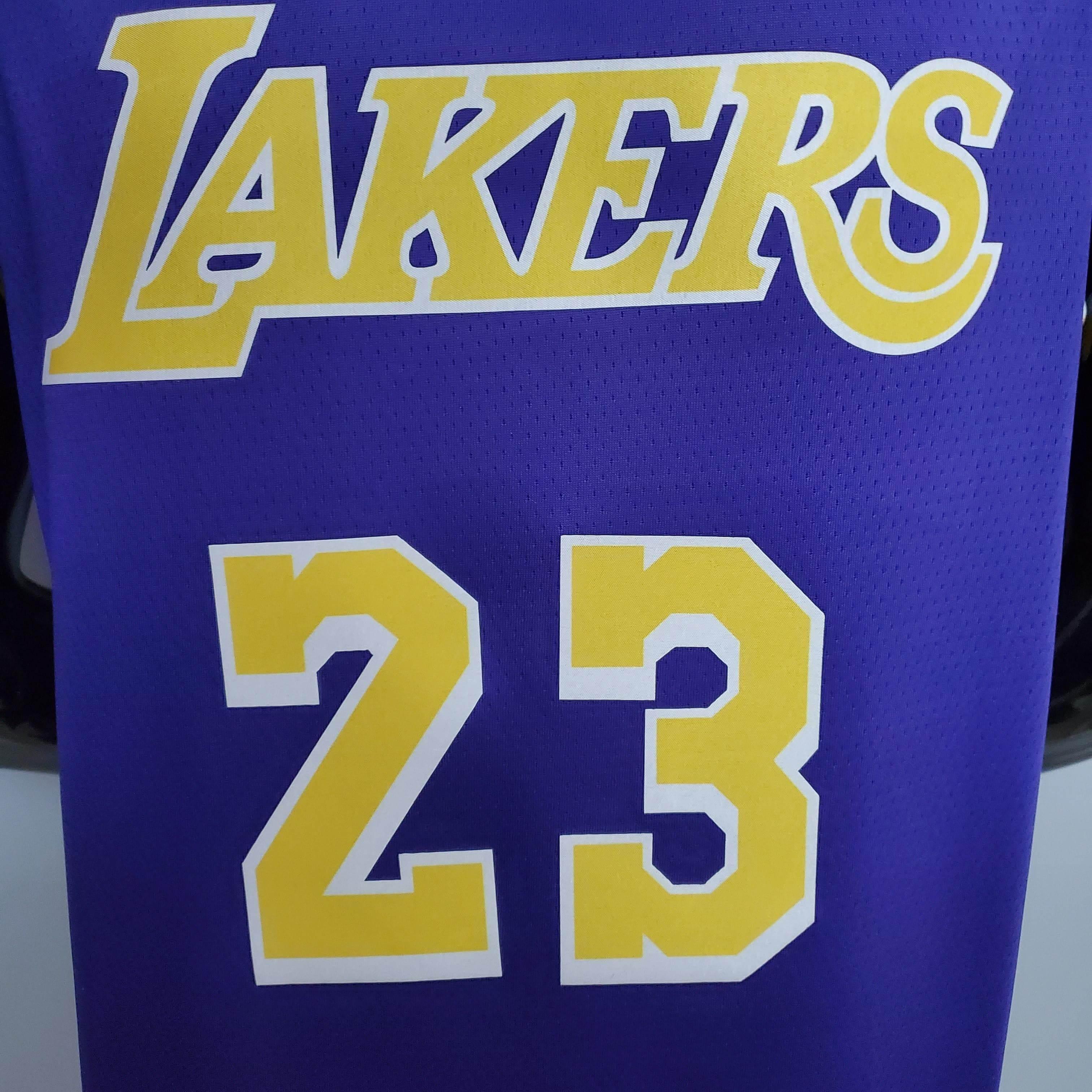 CAMISETA LAKERS SEASON 23 HOMBRE EDICION JAMES (NBA) - ZonaCamisetas