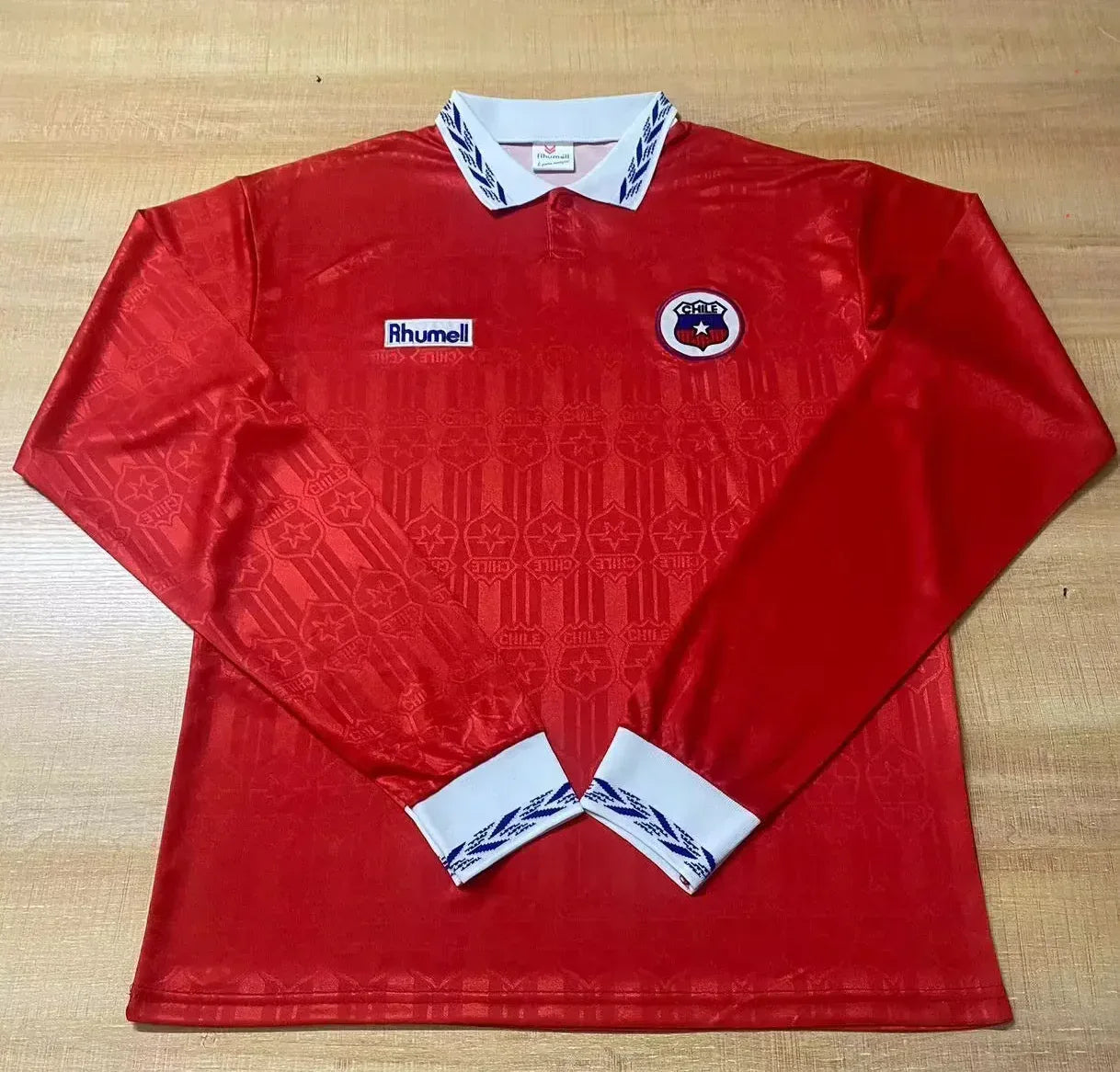 CAMISETA CHILE I 1995 MANGA LARGA HOMBRE (RETRO)