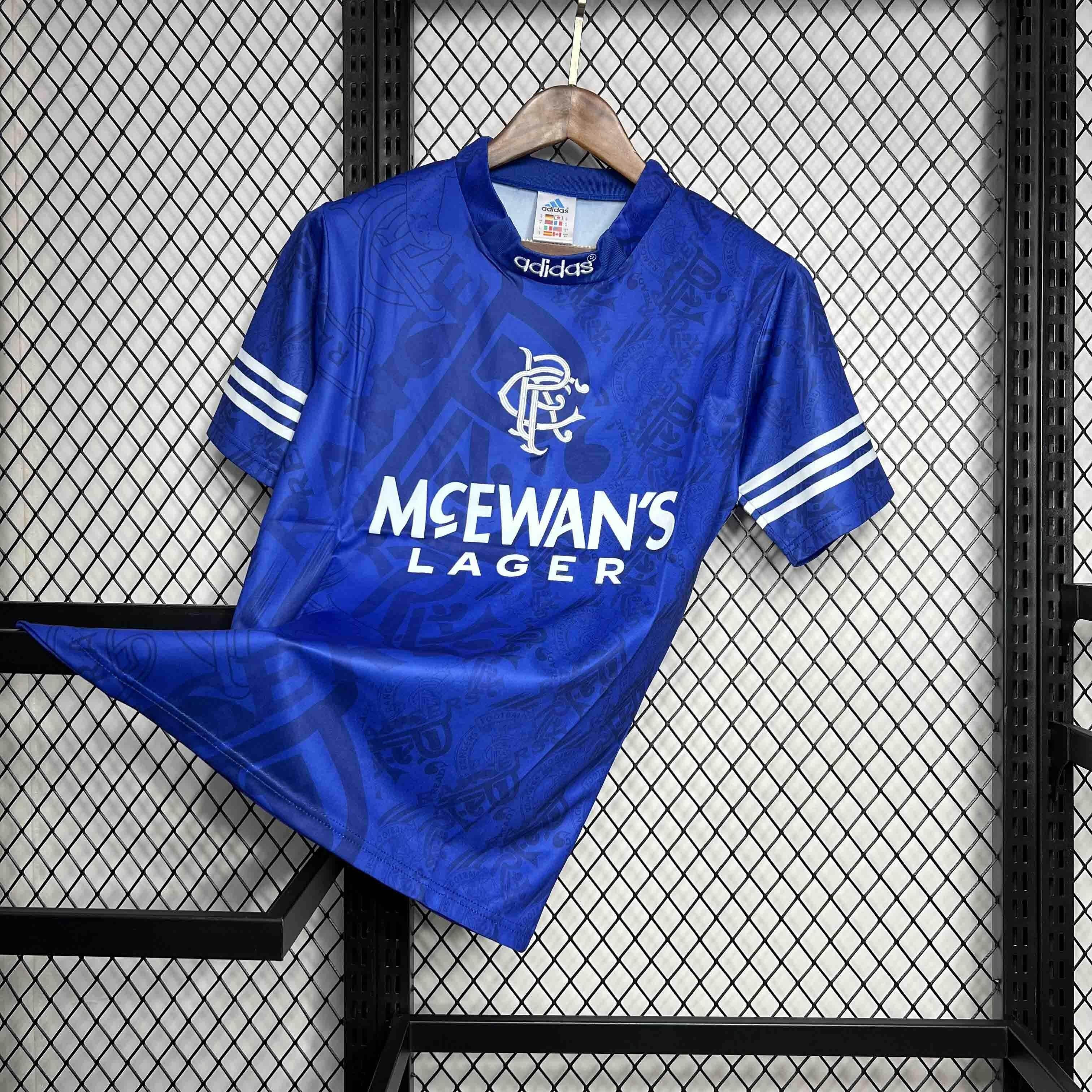 CAMISETA RANGERS I 94/96 HOMBRE (RETRO) - ZonaCamisetas