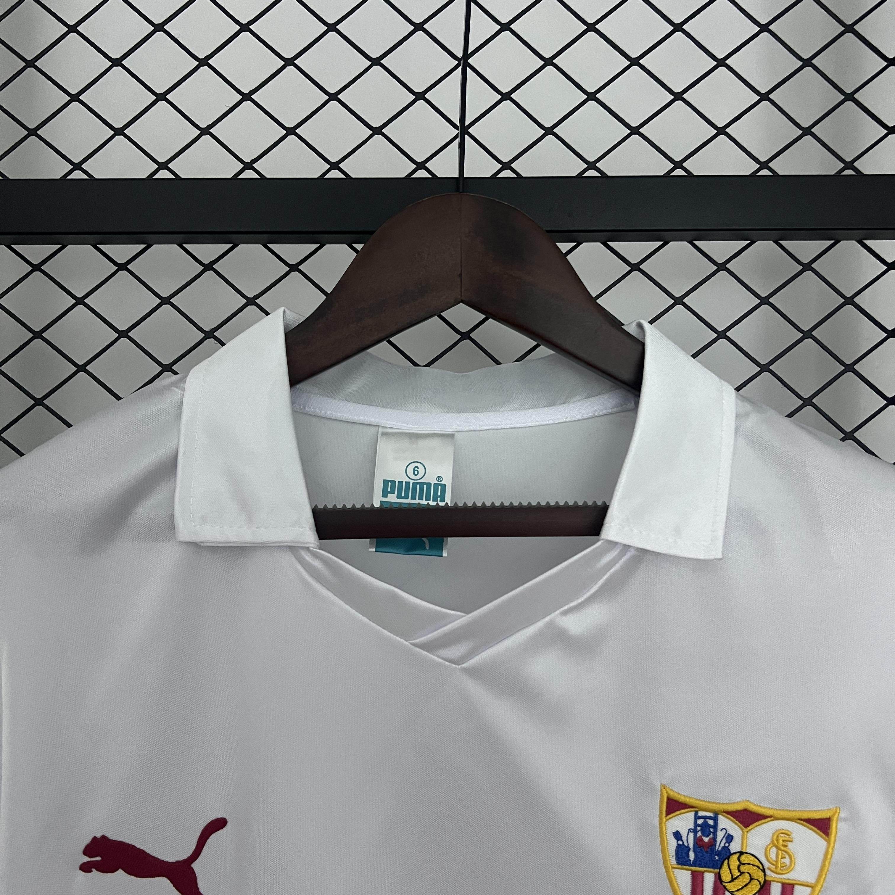 CAMISETA SEVILLA I 87/90 HOMBRE (RETRO) - ZonaCamisetas