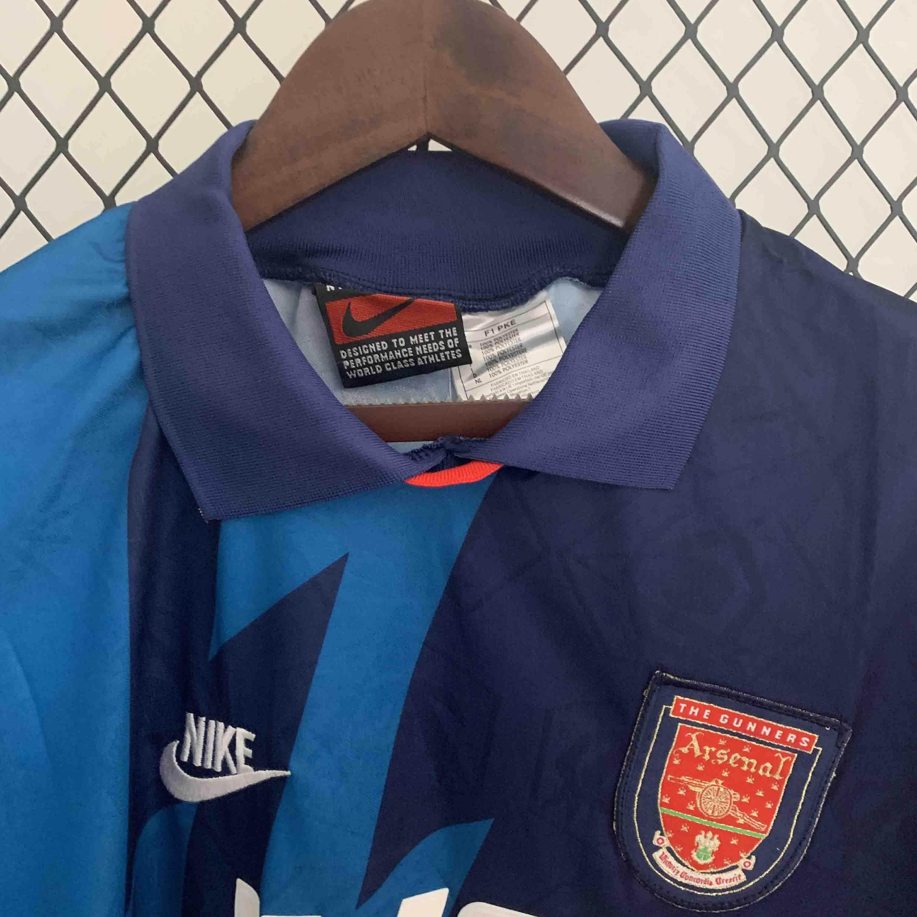 CAMISETA ARSENAL Il 95/96 HOMBRE (RETRO) MANGA LARGA - ZonaCamisetas
