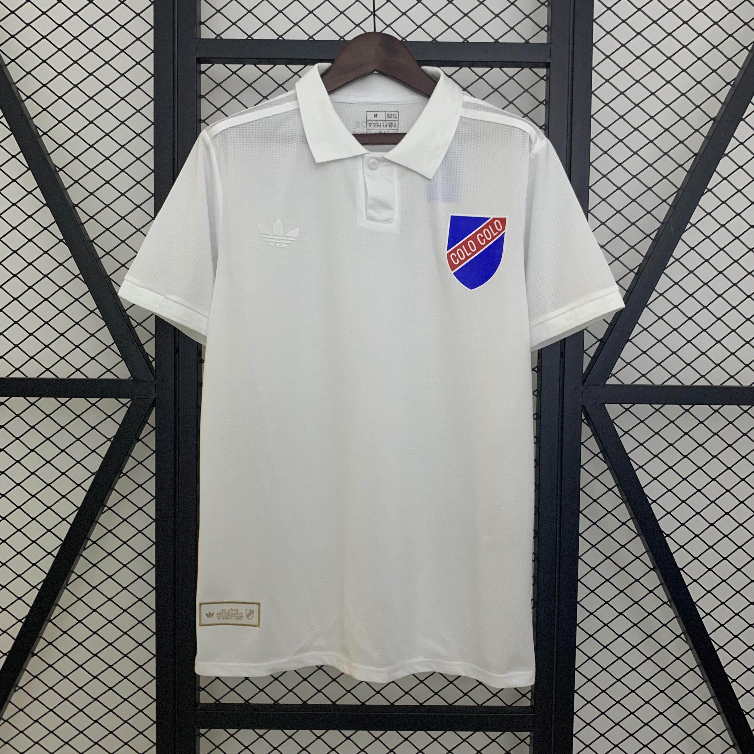 CAMISETA COLO COLO l 100th HOMBRE (VERSIÓN FAN) - ZonaCamisetas