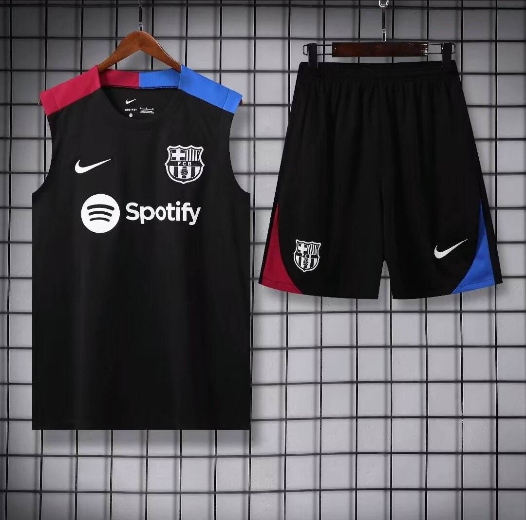 CONJUNTO SIN MANGAS BARCELONA ENTRENAMIENTO I 24/25 HOMBRE - ZonaCamisetas
